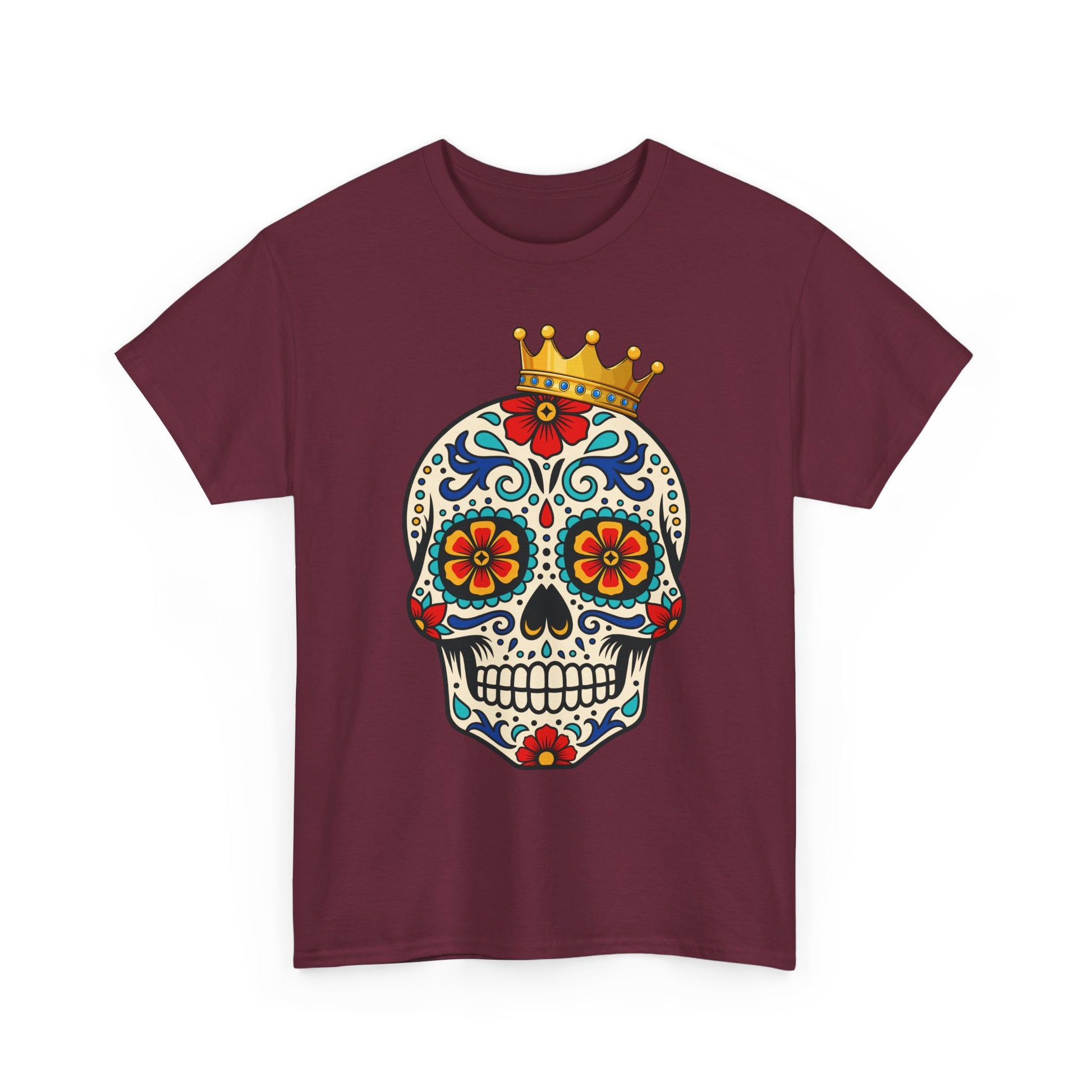 Skull Crown Celebration Cotton Tee Shirt