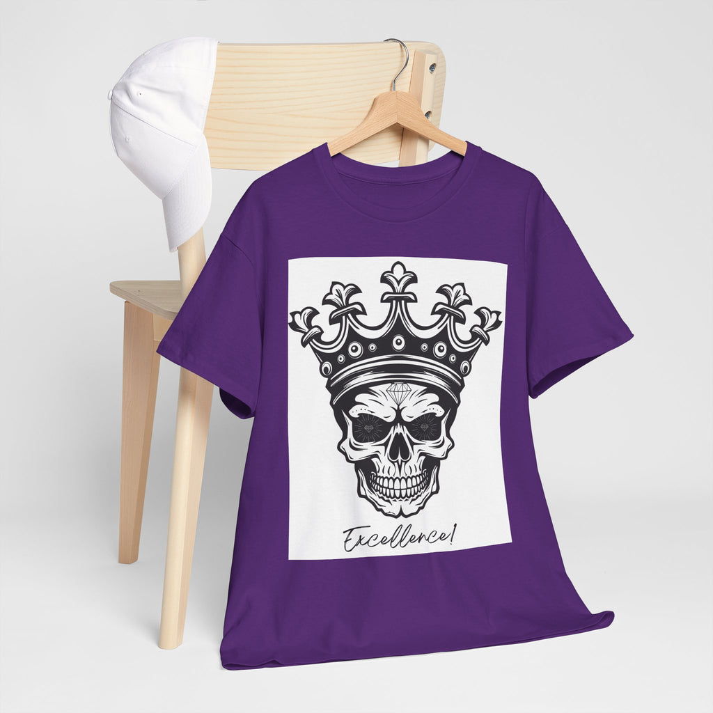 Skull Crown Excellence Cotton Tee Shirt