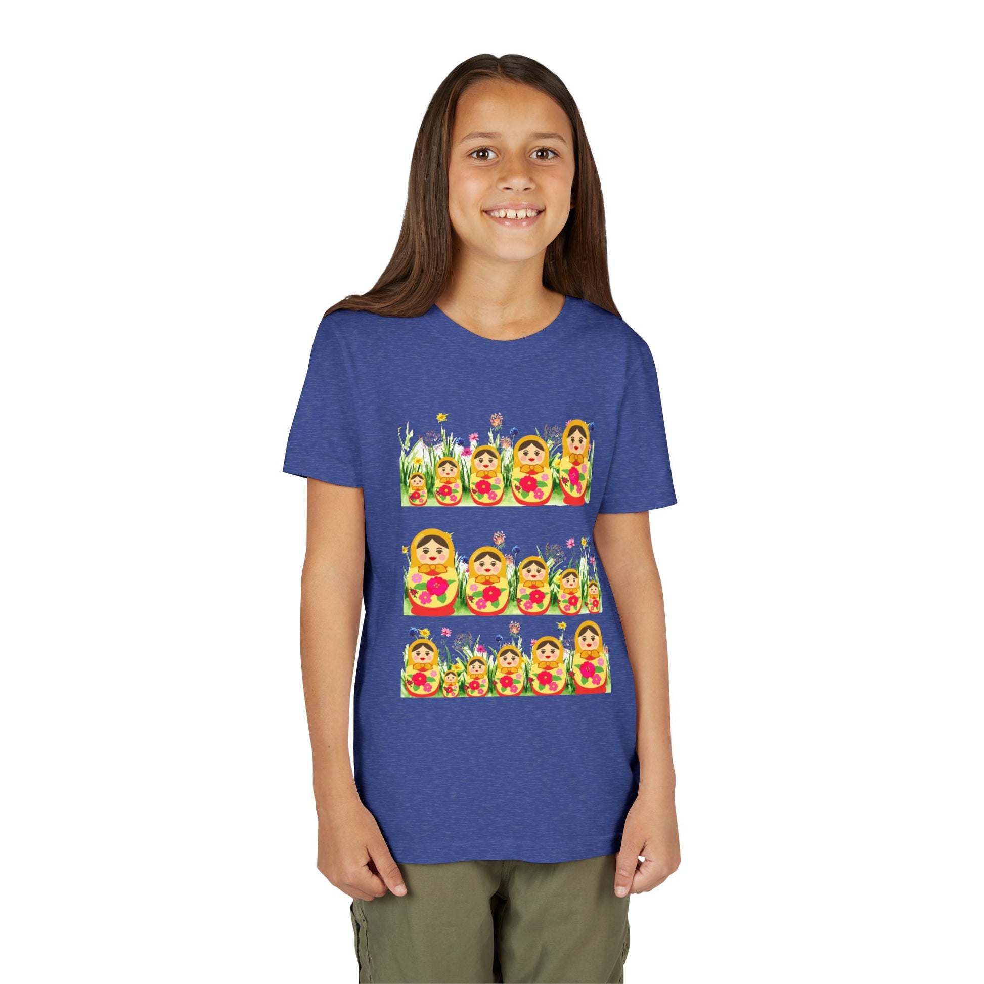 Youth Flower Patch Short Sleeve Shirt