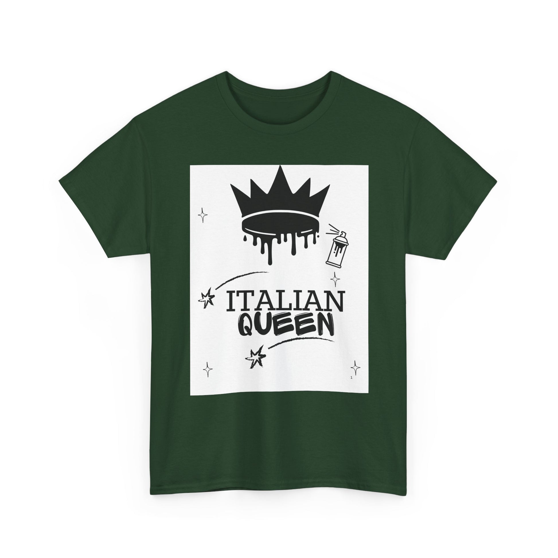 Italian Queen Cotton Tee Shirt