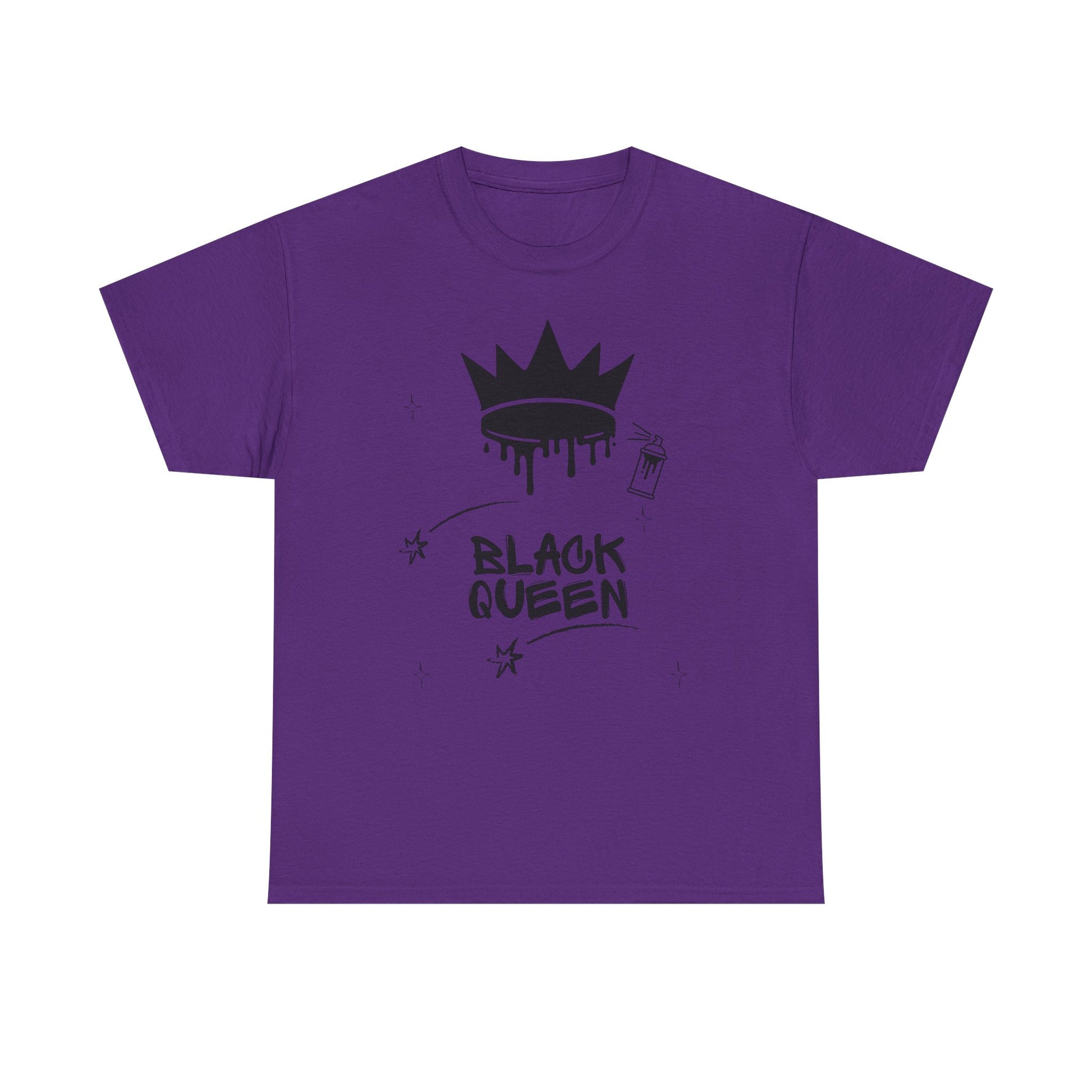 Black Queen Cotton Tee Shirt