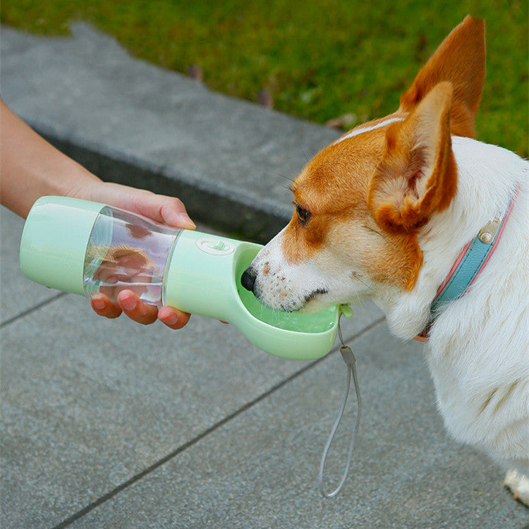 Pet Large-capacity Outing Water Bottle With Wrist Strap Walking The Dog To Drink