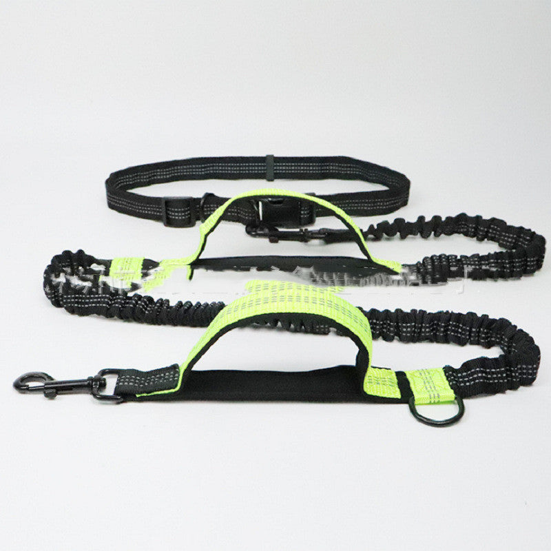 Jog with Fur Buddy Pet Traction Rope Multifunctional Secure Around Leg