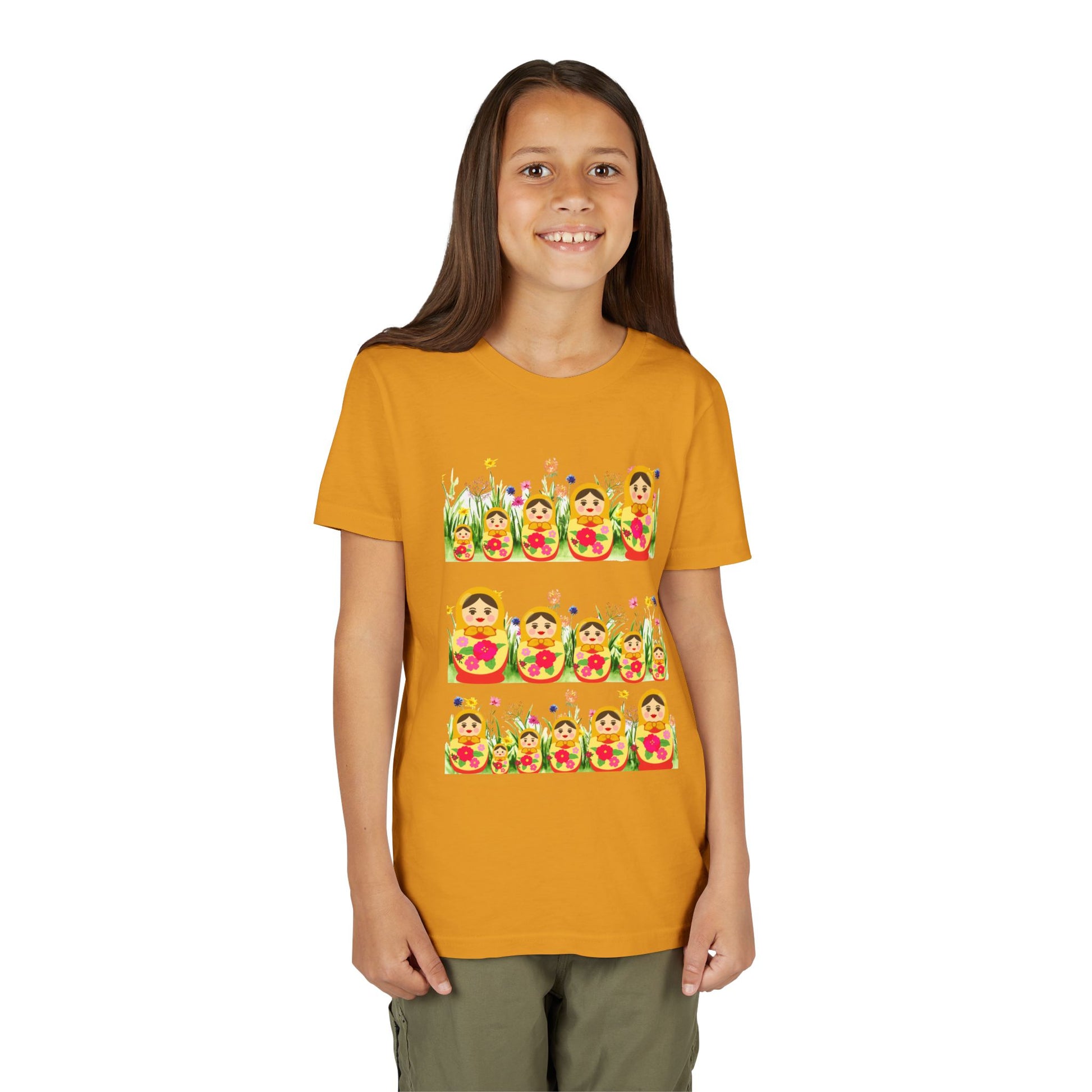 Youth Flower Patch Short Sleeve Shirt
