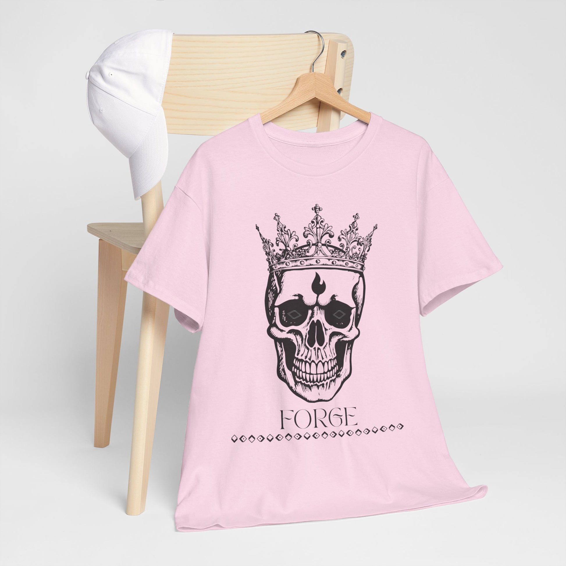 Skull "Forge" Cotton Shirt Transparent