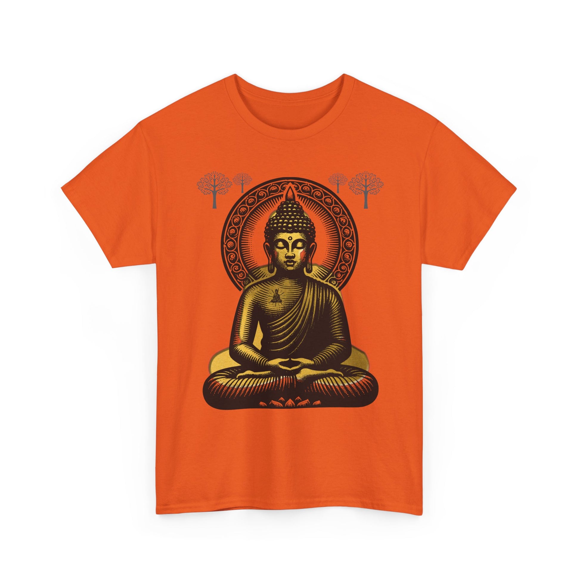 Peaceful Reality Design Heavy Cotton Tee Shirt