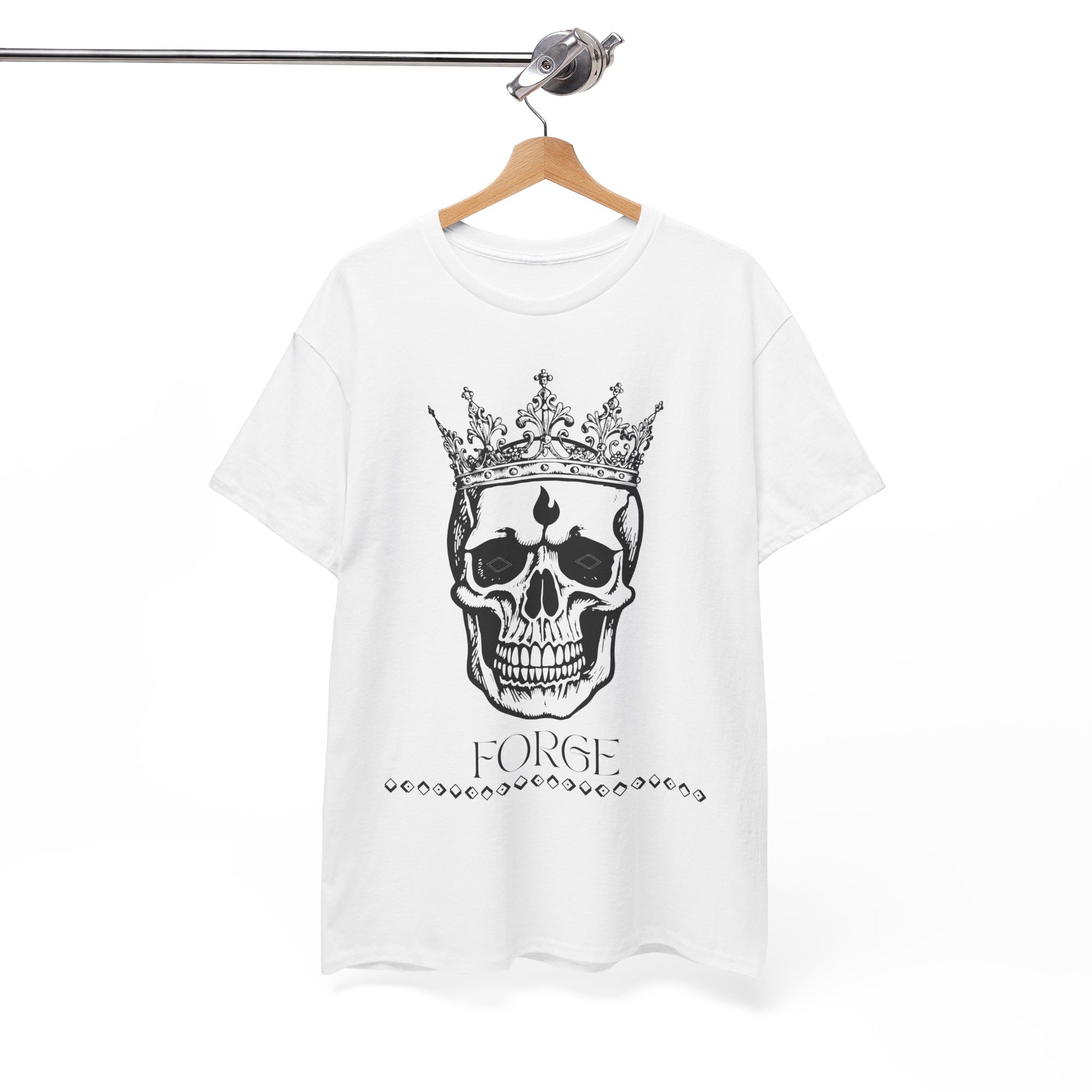 Skull "Forge" Cotton Shirt Transparent