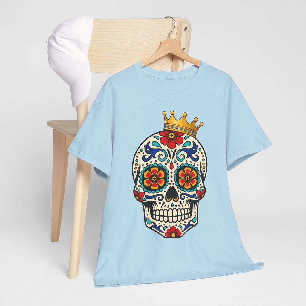 Skull Crown Celebration Cotton Tee Shirt