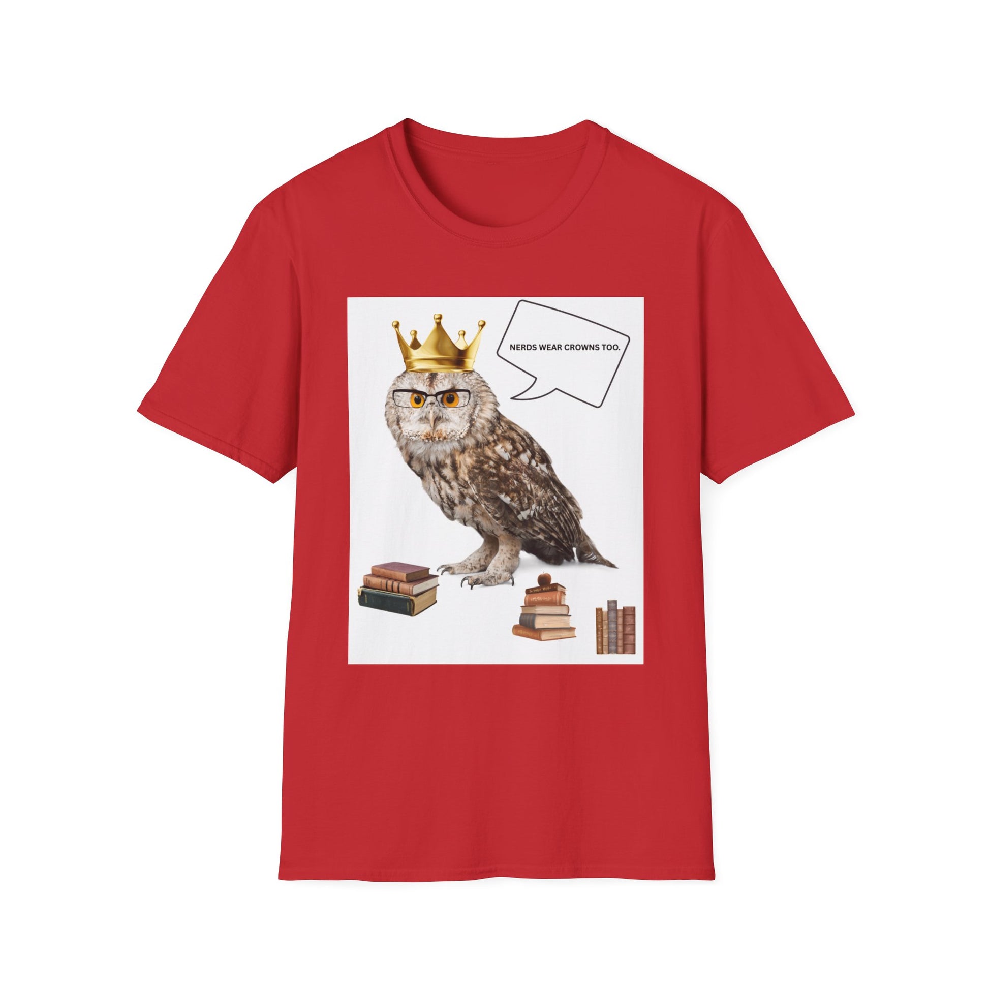 Owl Nerd Soft T-Shirt