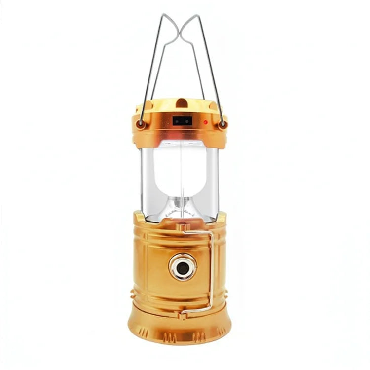Rechargeable Solar Fan Tent Lamp Outdoor Camping / Semi Truck Travel LED Light Portable Multifunctional Lantern For Hiking Emergency First Aide Gear