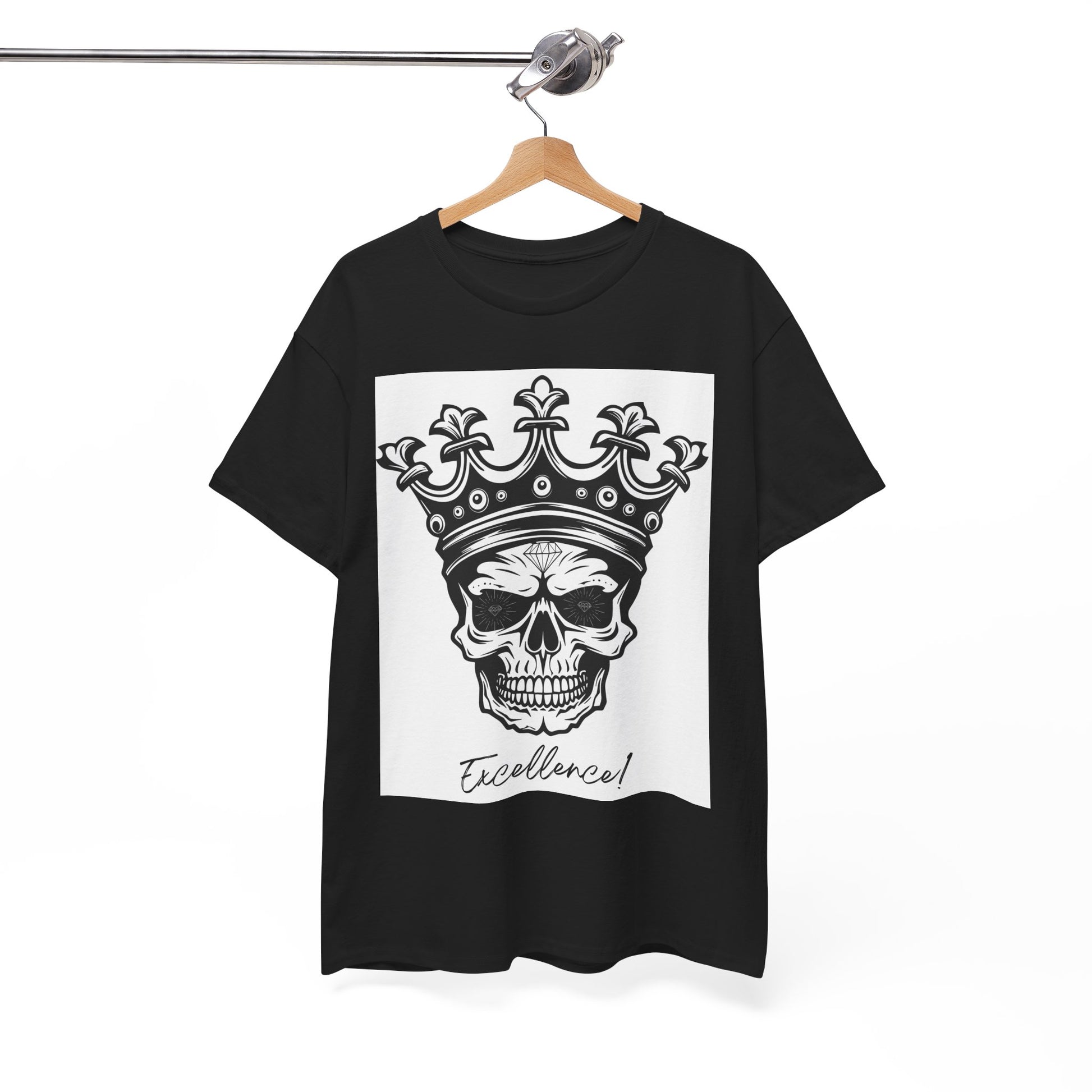 Skull Crown Excellence Cotton Tee Shirt
