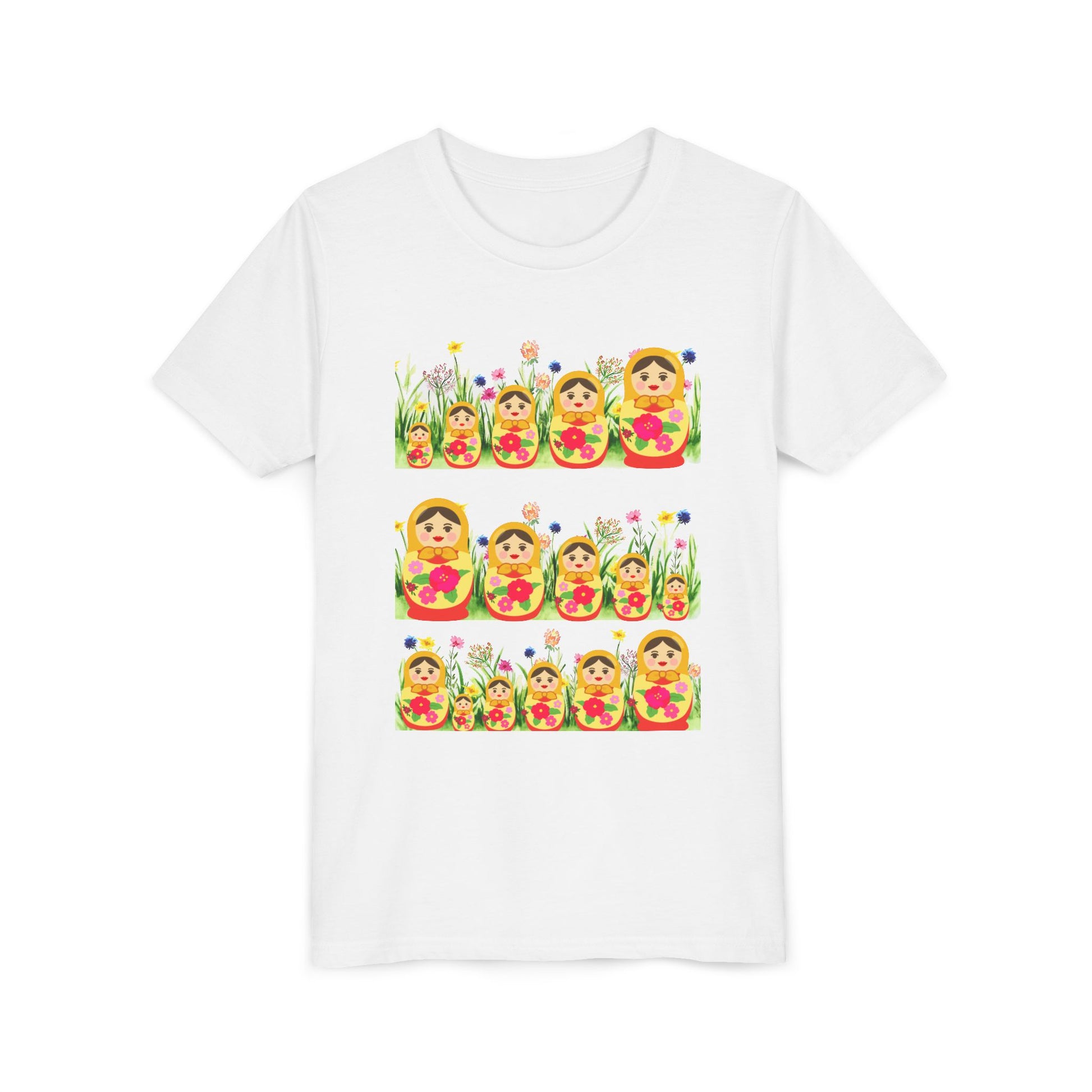 Youth Flower Patch Short Sleeve Shirt
