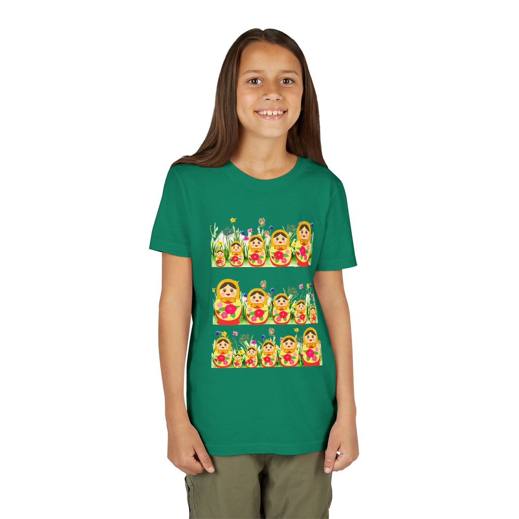 Youth Flower Patch Short Sleeve Shirt