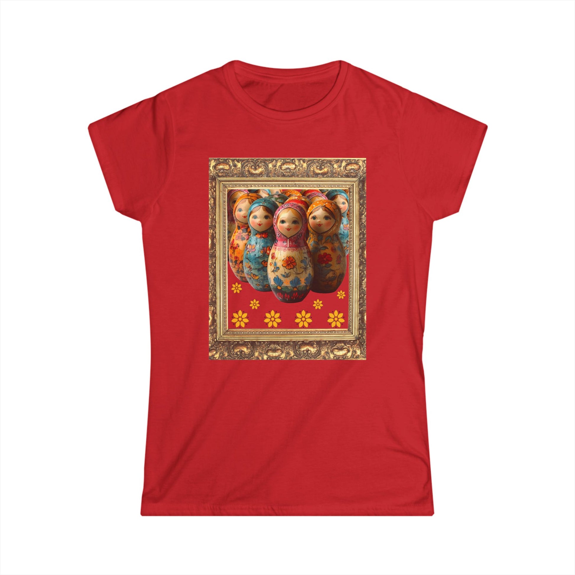 Women's Friends Portrait Soft Style Shirt