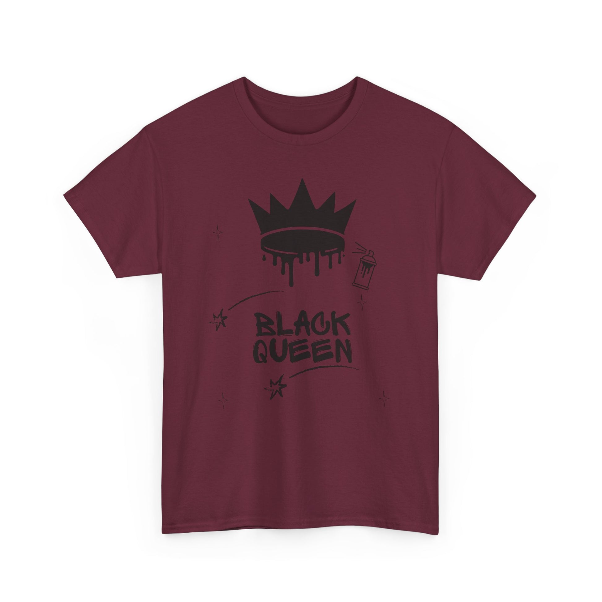 Black Queen Cotton Tee Shirt