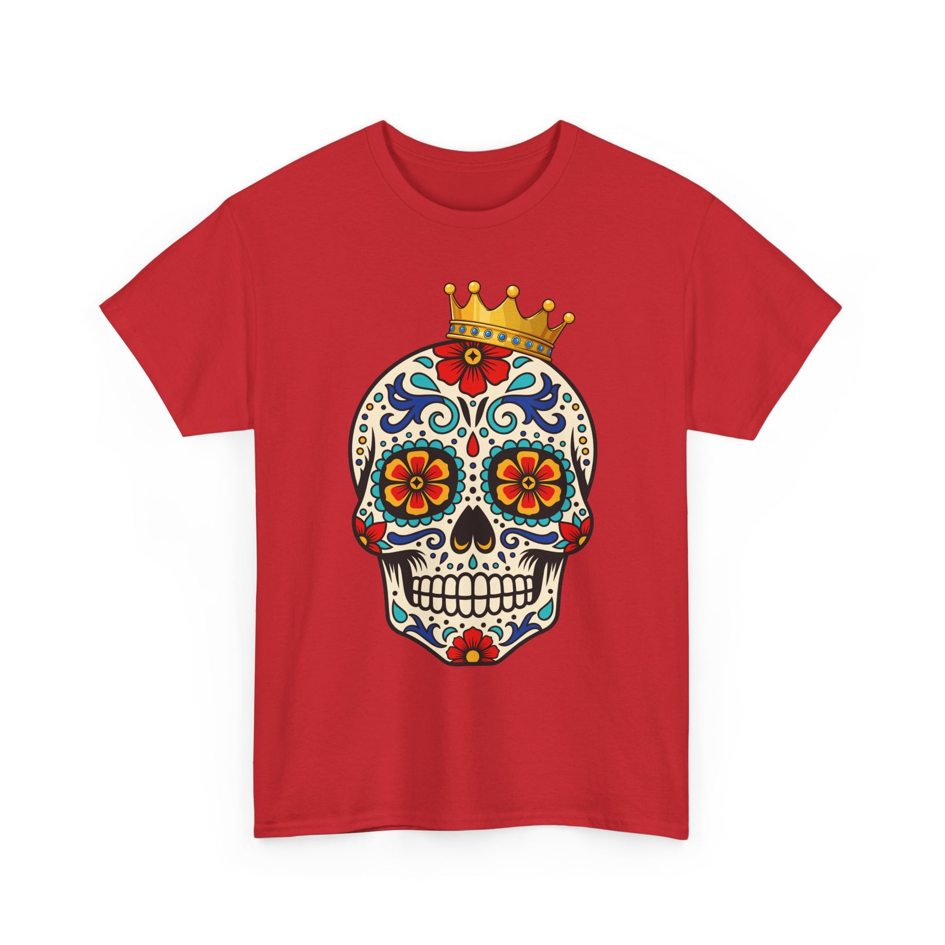 Skull Crown Celebration Cotton Tee Shirt