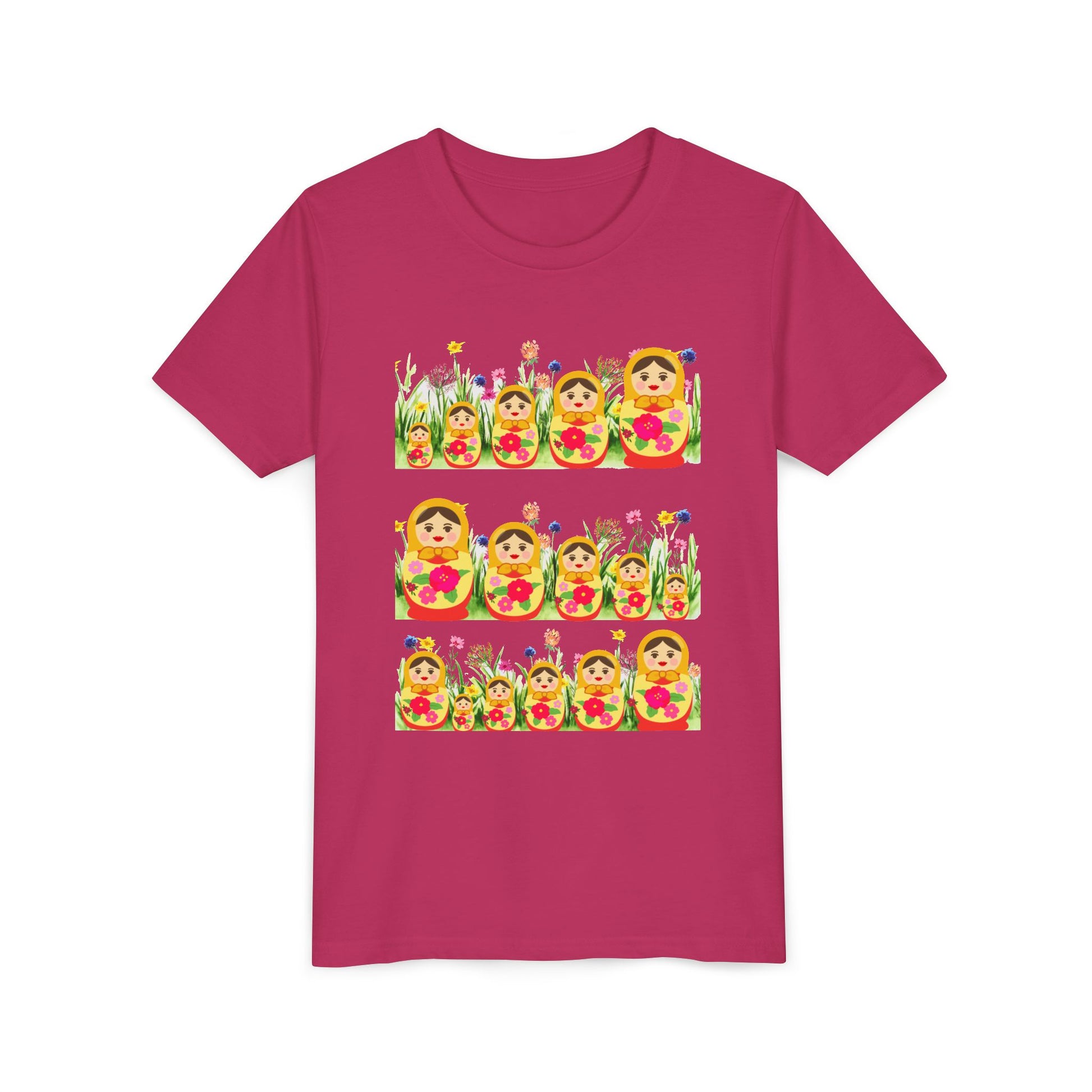 Youth Flower Patch Short Sleeve Shirt