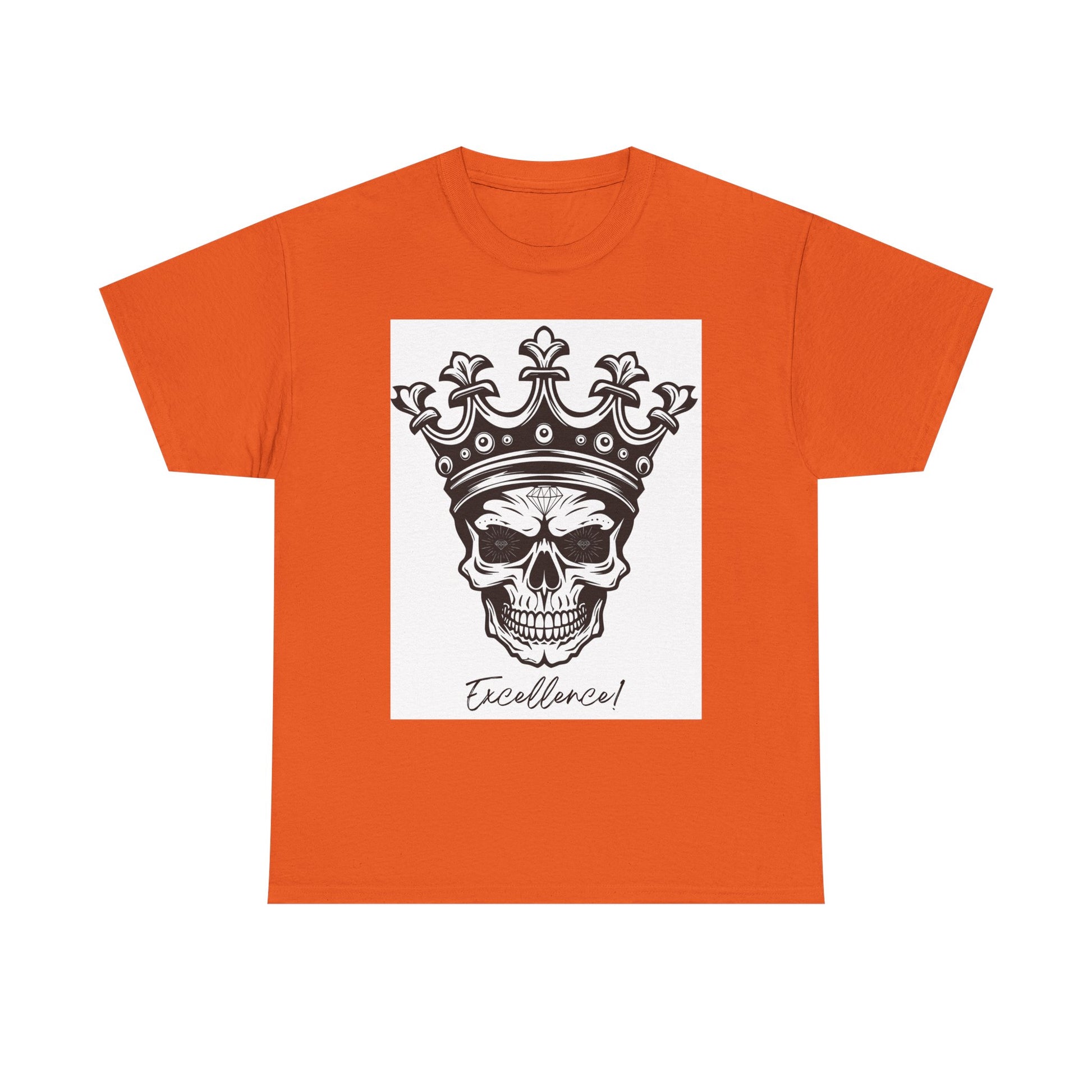 Skull Crown Excellence Cotton Tee Shirt