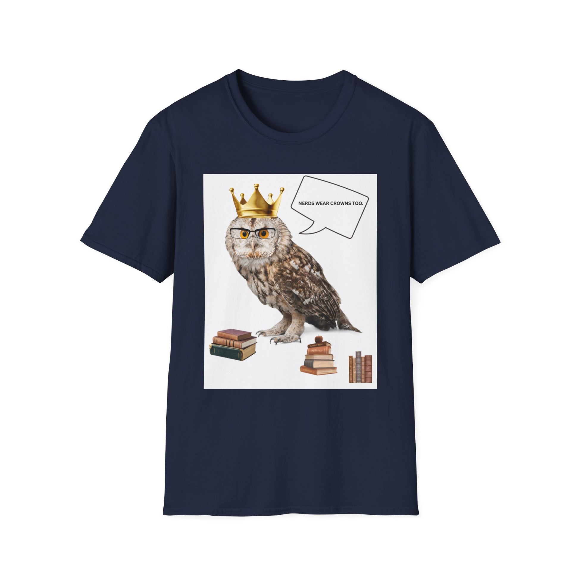 Owl Nerd Soft T-Shirt