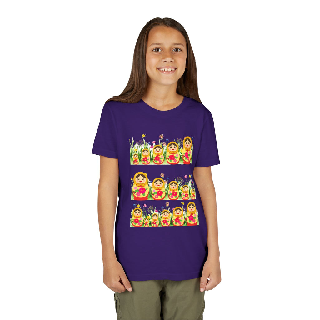 Youth Flower Patch Short Sleeve Shirt