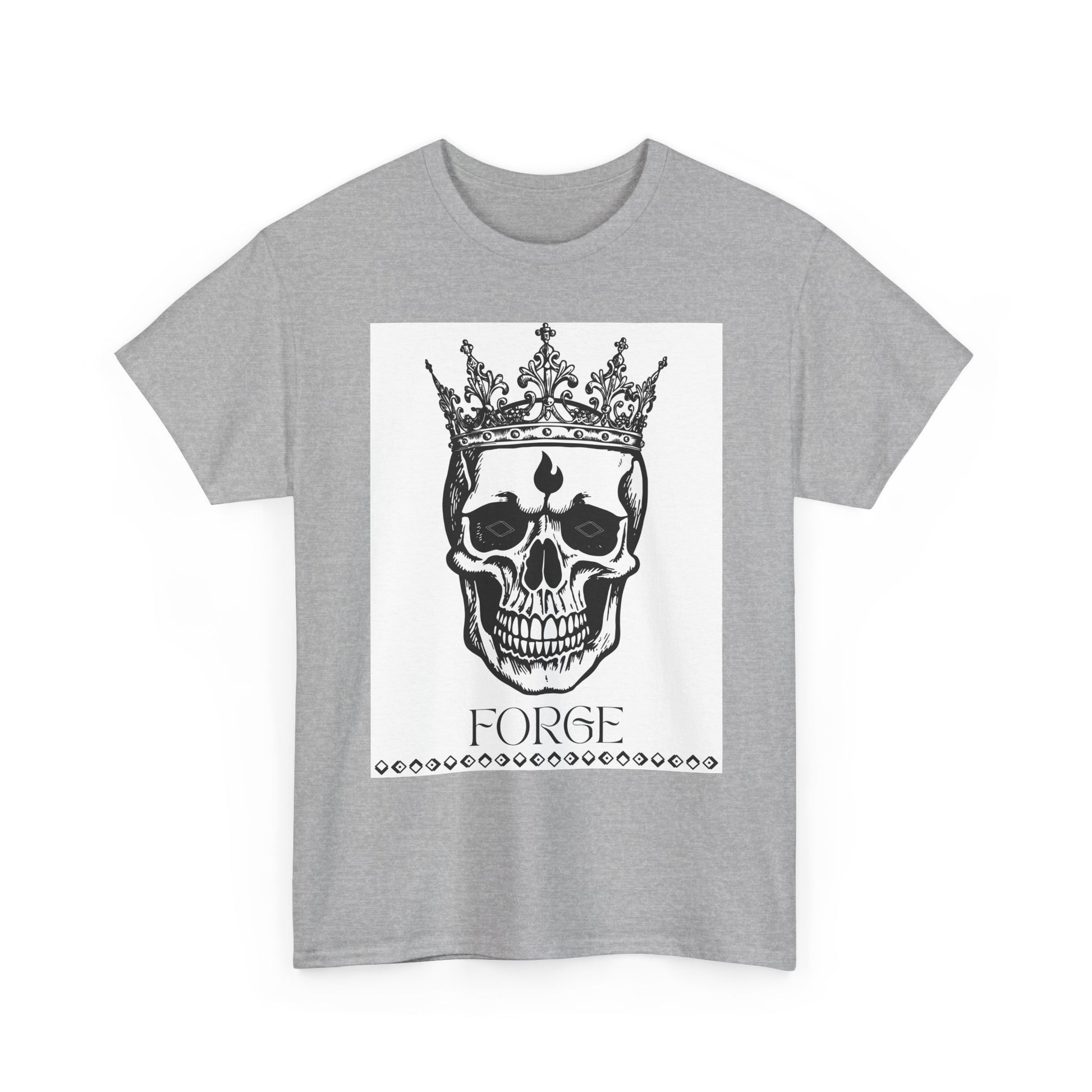 Skull "Forge" Cotton Tee Shirt