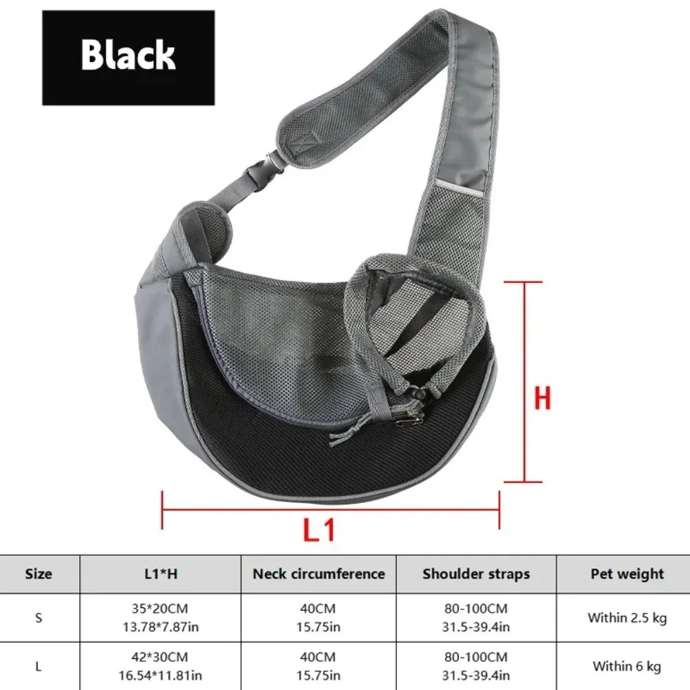 Dog Outdoor Backpack Breathable Mesh Crossbody Bag Puppy / Small Dog / Cat / Any Pet Buddy Can Travel Along Hiking Camping Outdoor Long Distance Travel With Pet Pet Carrier