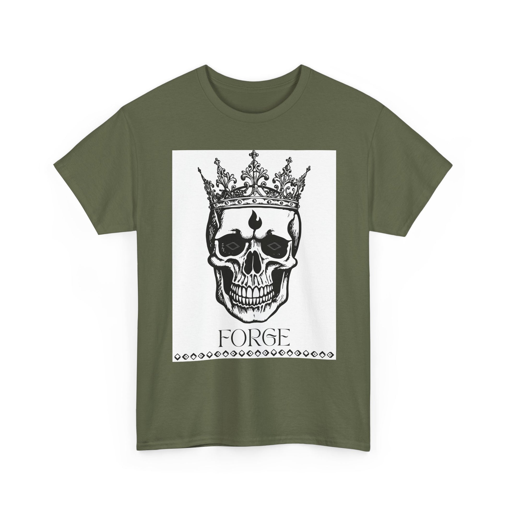 Skull "Forge" Cotton Tee Shirt