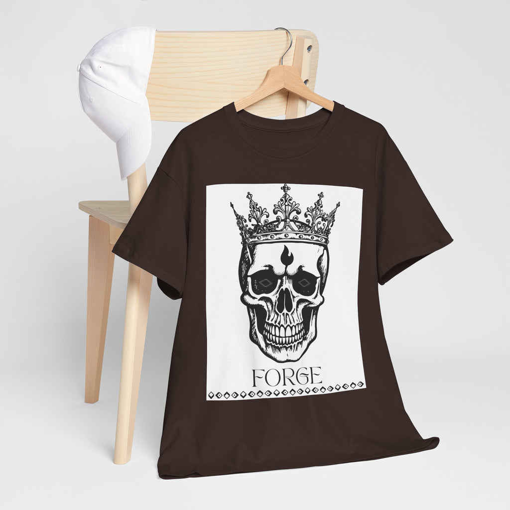 Skull "Forge" Cotton Tee Shirt