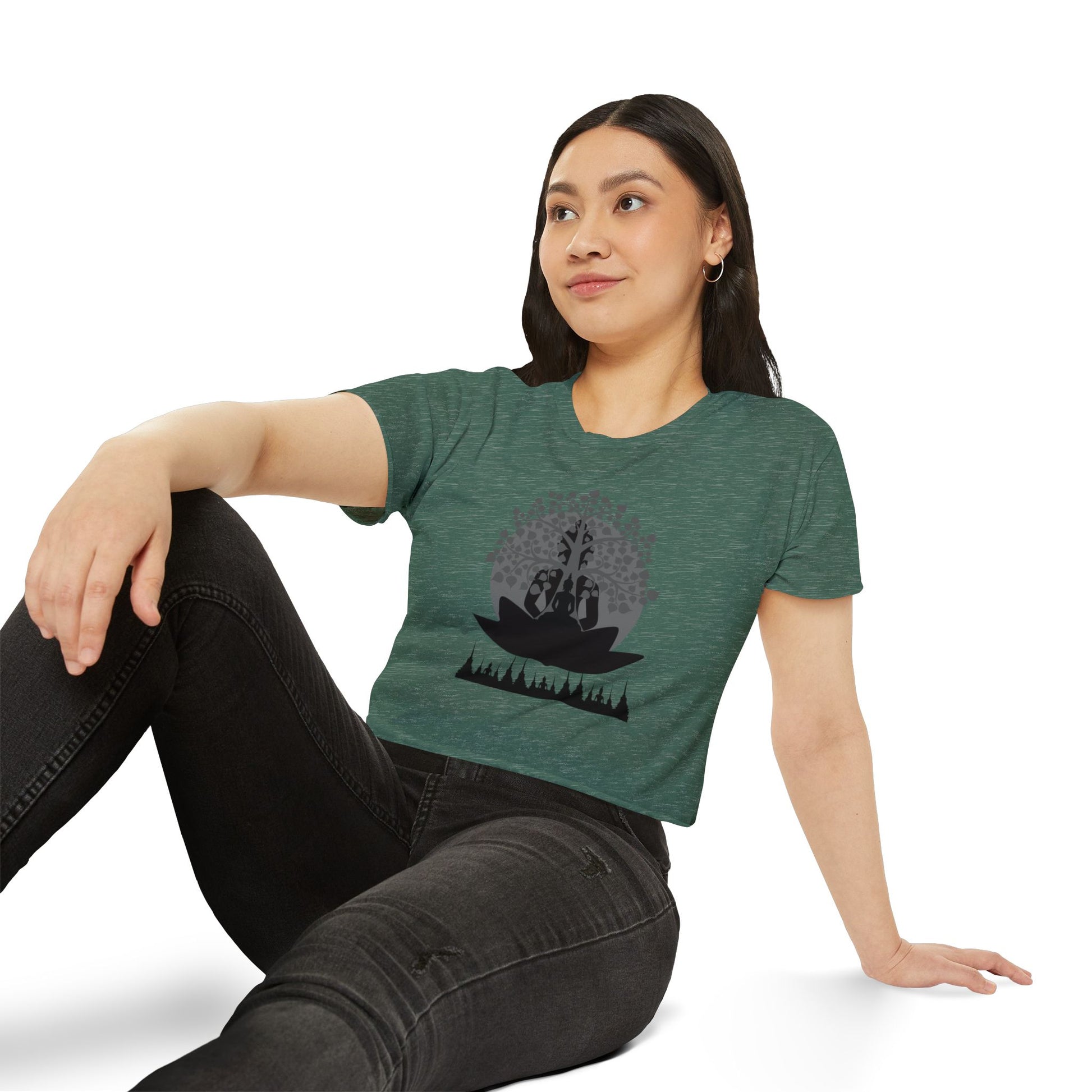 Women's Crop Top Tranquility