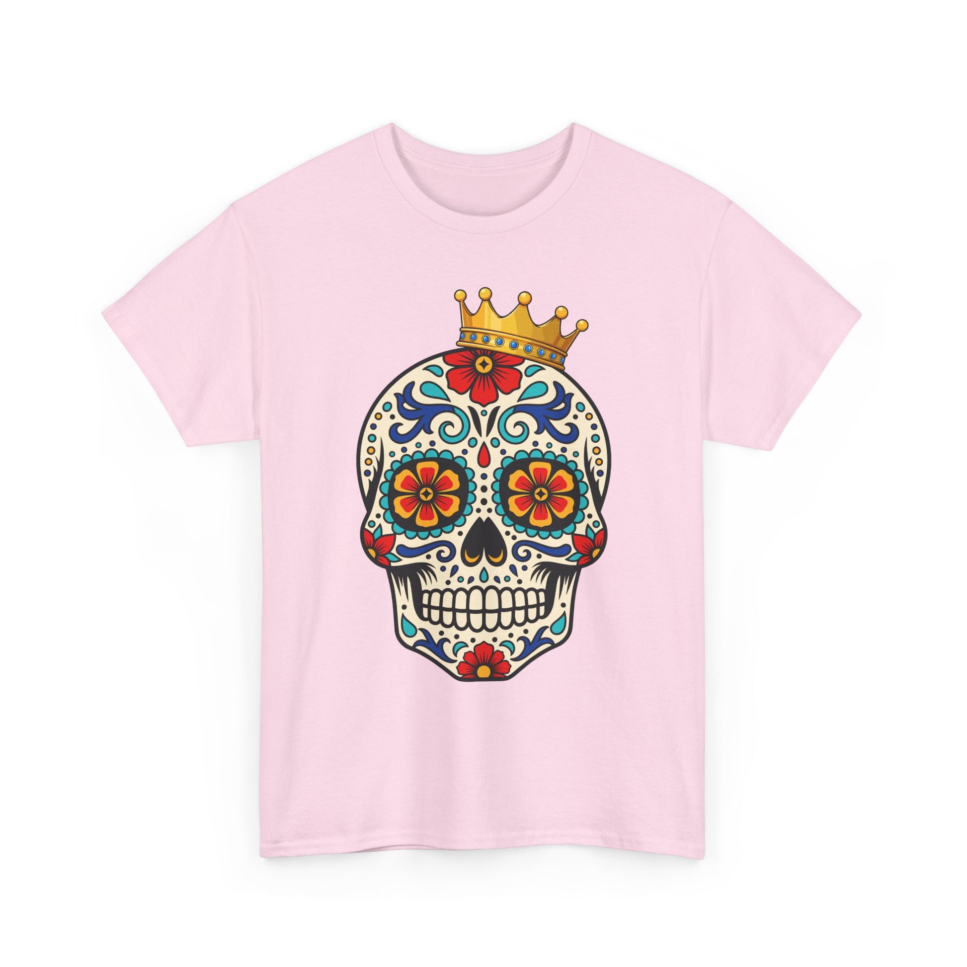 Skull Crown Celebration Cotton Tee Shirt