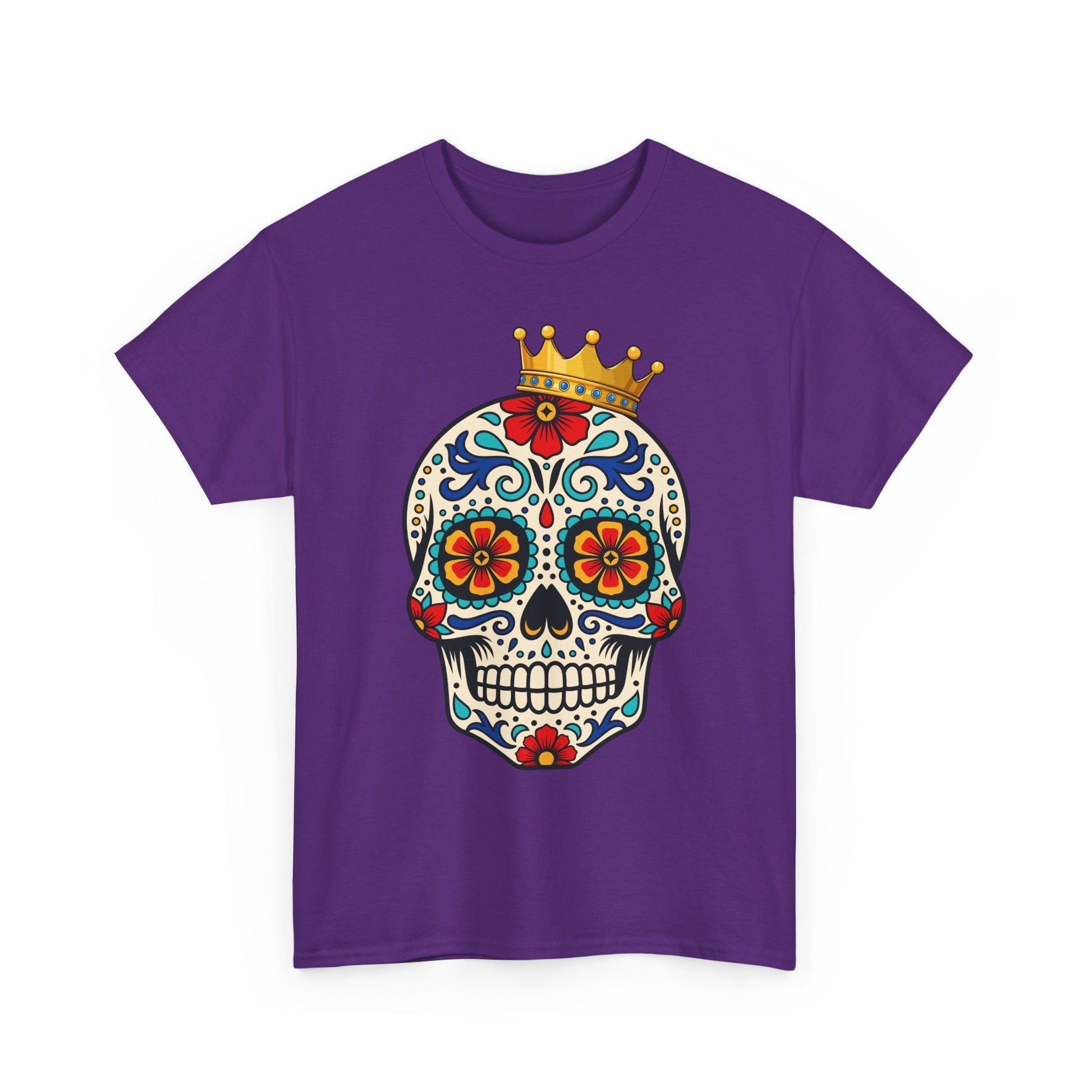 Skull Crown Celebration Cotton Tee Shirt