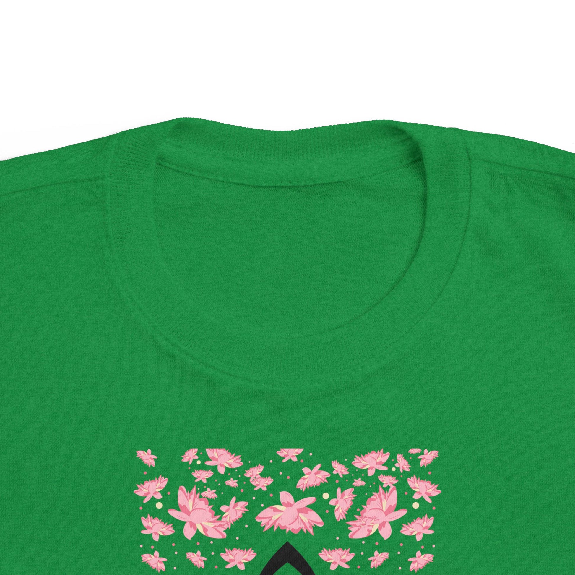 Toddler's Jersey Tee Shirt Lotus Yoga