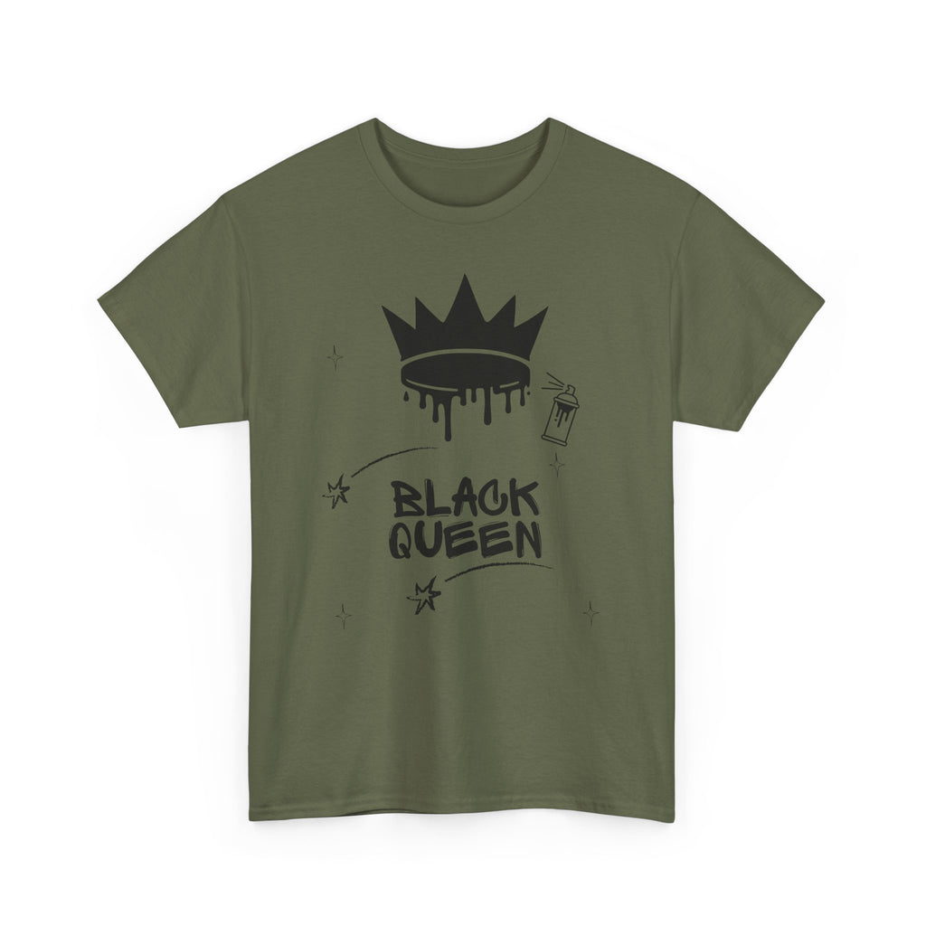 Black Queen Cotton Tee Shirt