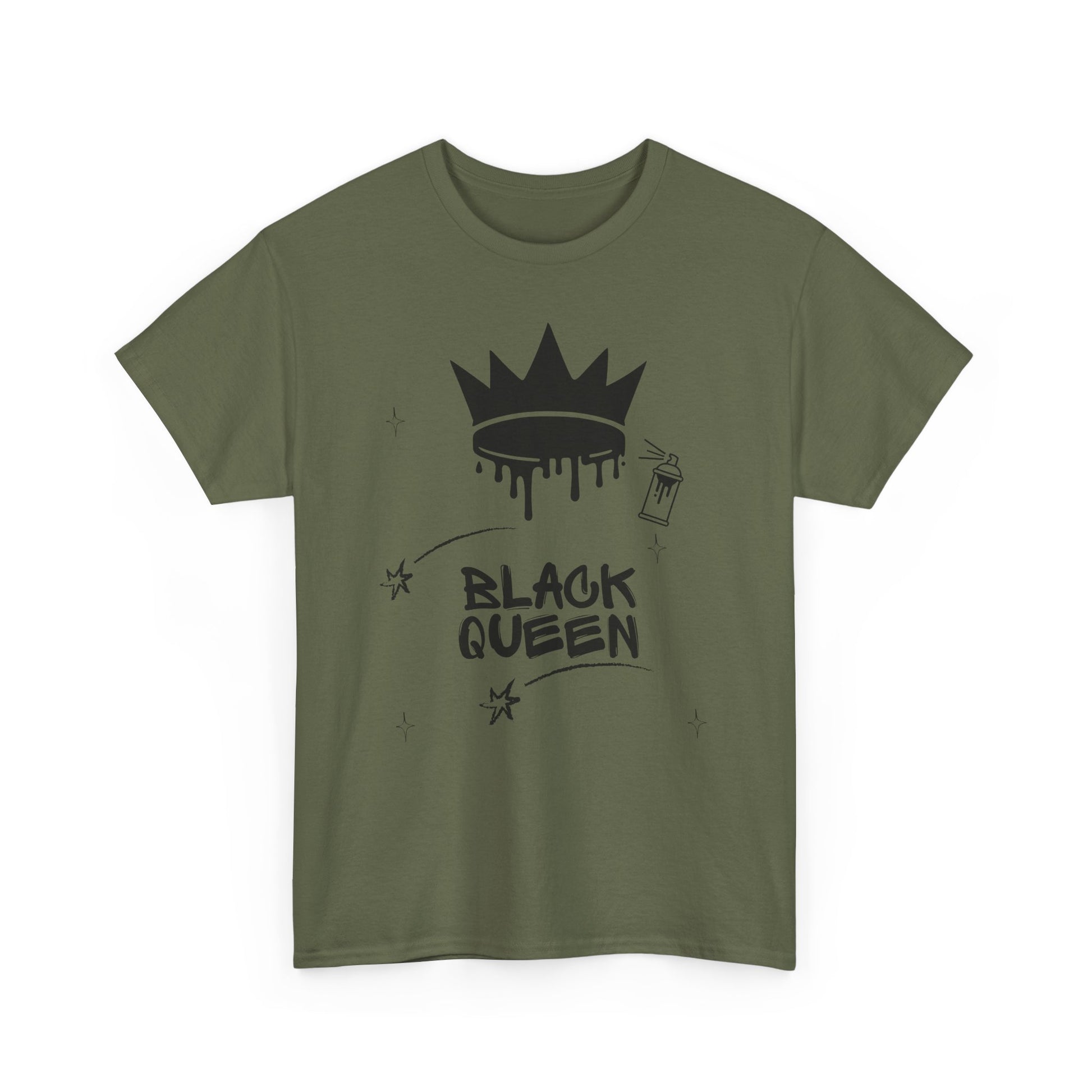 Black Queen Cotton Tee Shirt