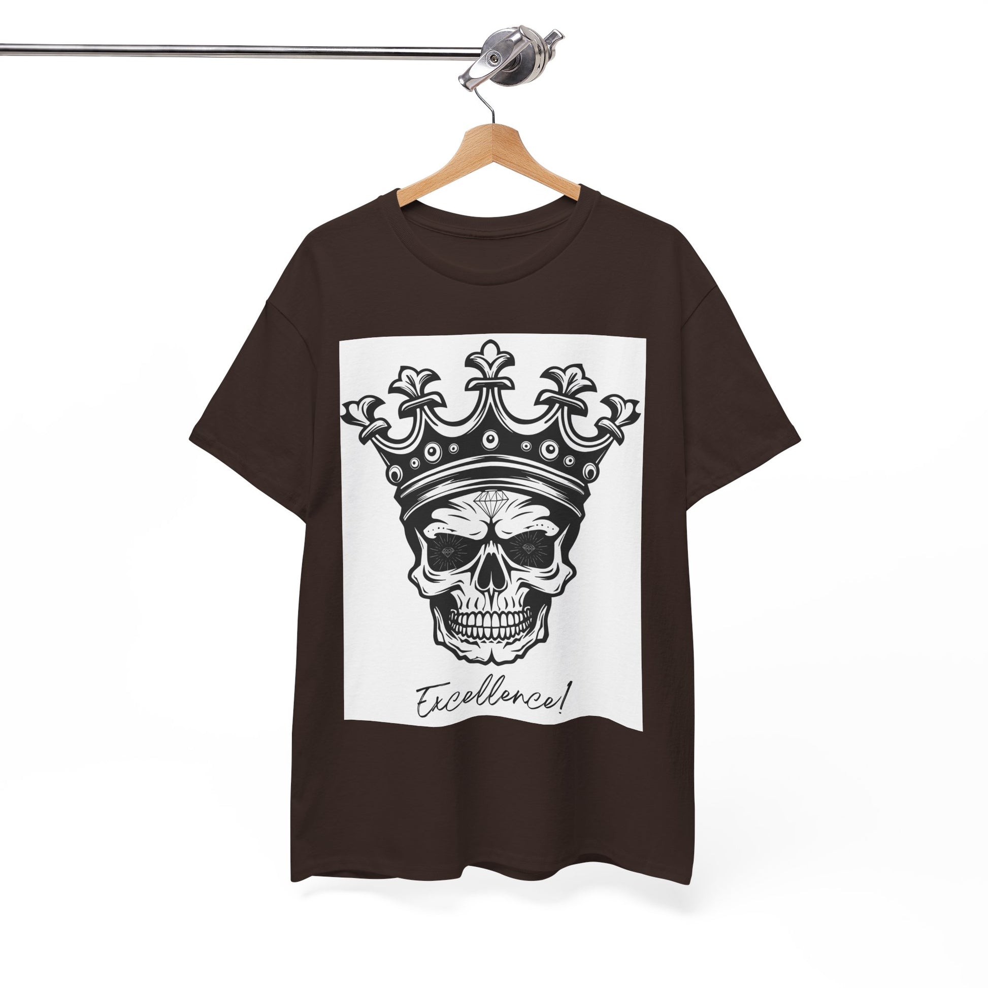 Skull Crown Excellence Cotton Tee Shirt