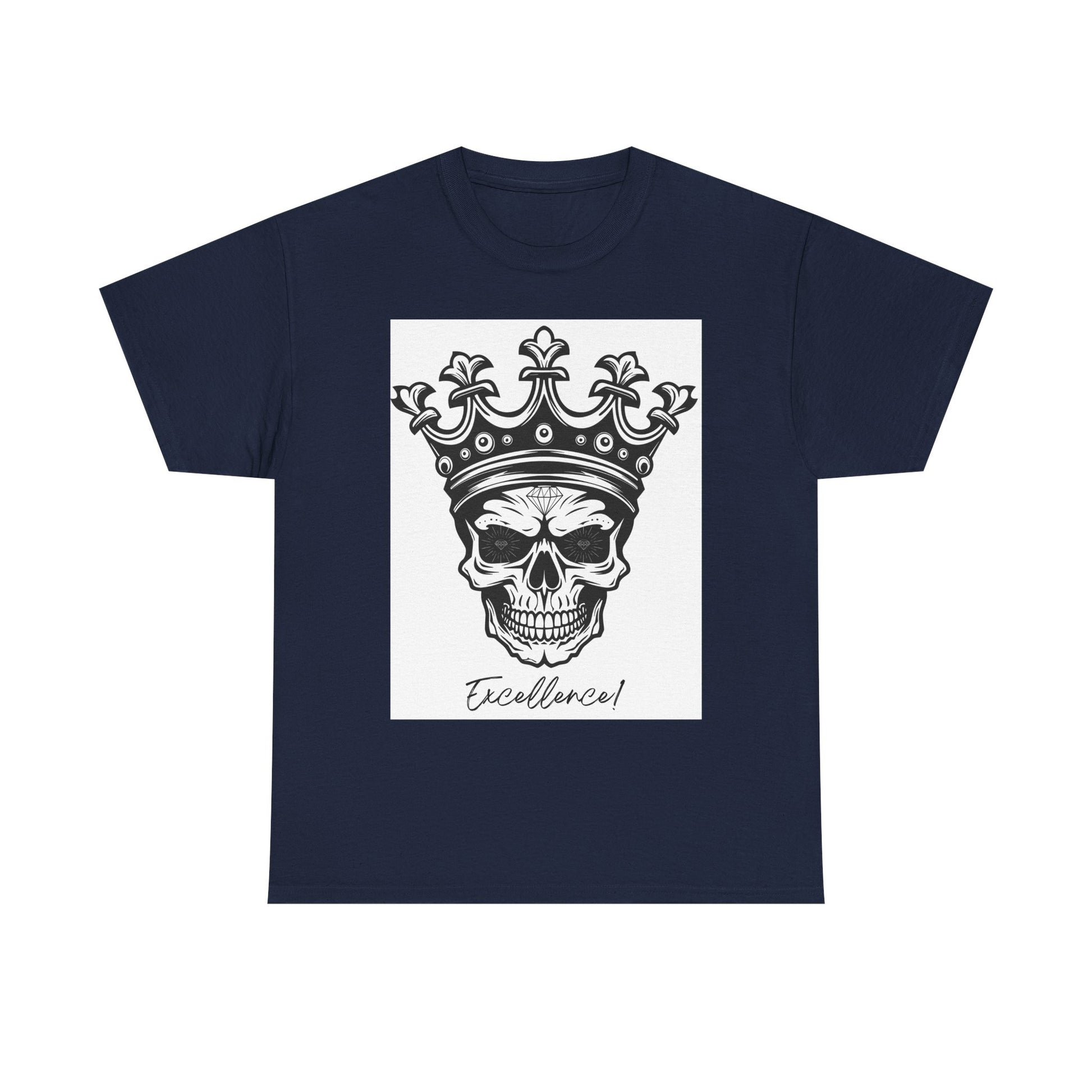 Skull Crown Excellence Cotton Tee Shirt