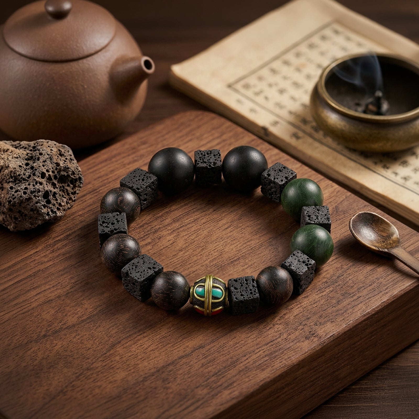 Herbal Bracelet Enhance Inner Calm Awareness