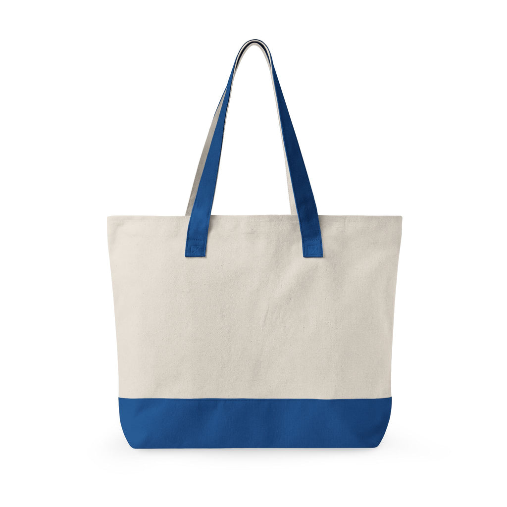 Zippered Canvas Tote Carry Shoulder Bag