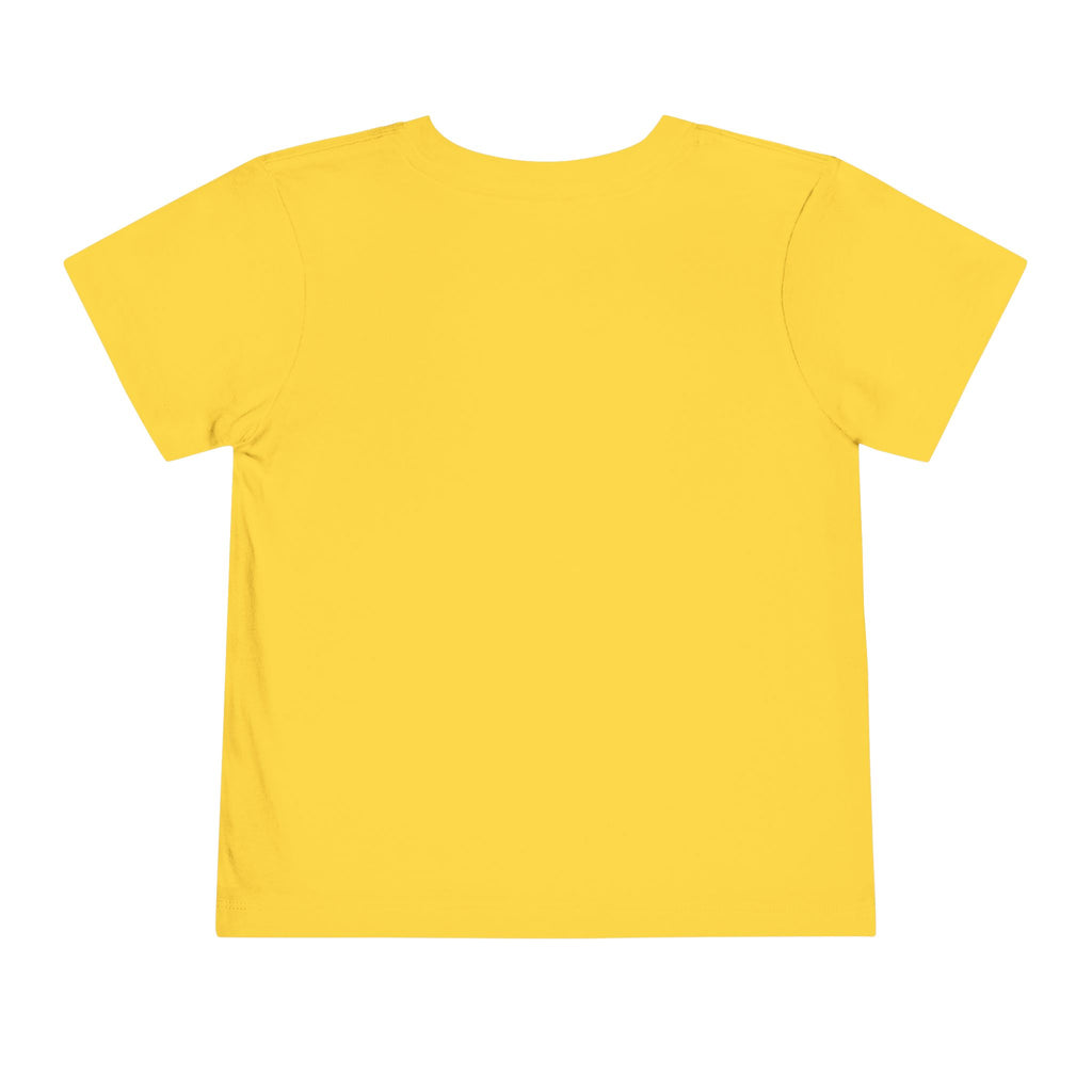 Toddler Short Sleeve Tee Shirt Cubs In Flower Bush