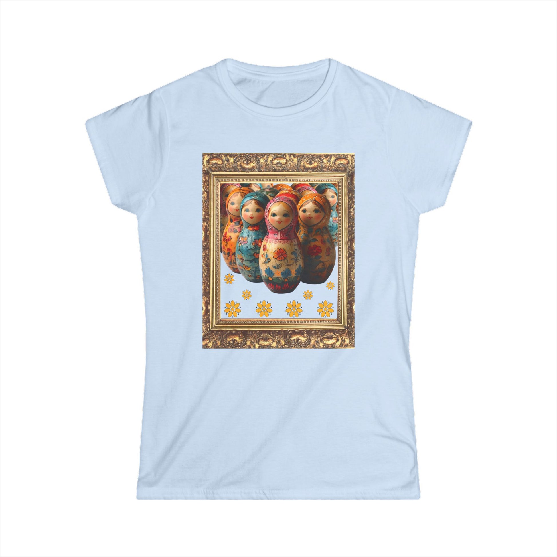 Women's Friends Portrait Soft Style Shirt