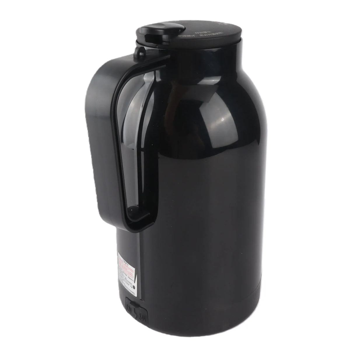 Portable Vehicle Kettle 1300ml Stainless Steel Electric Travel Water Boiler Leak Proof Anti Scald Heater For Vehicle, Semi-truck, Car, Boat Use 12V 24V Cigarette Lighter Outlet Power Source
