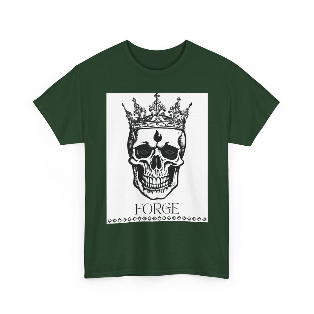 Skull "Forge" Cotton Tee Shirt