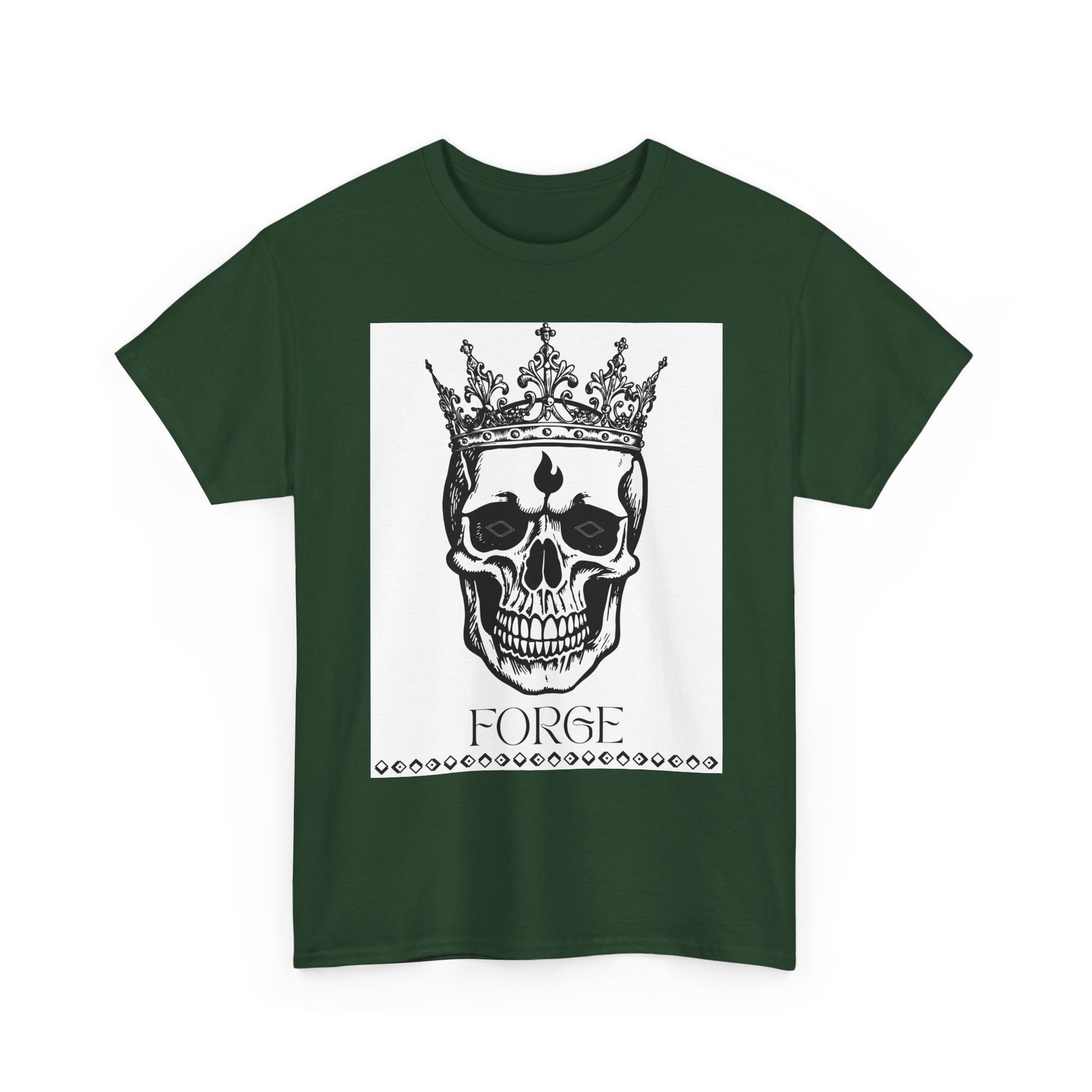 Skull "Forge" Cotton Tee Shirt