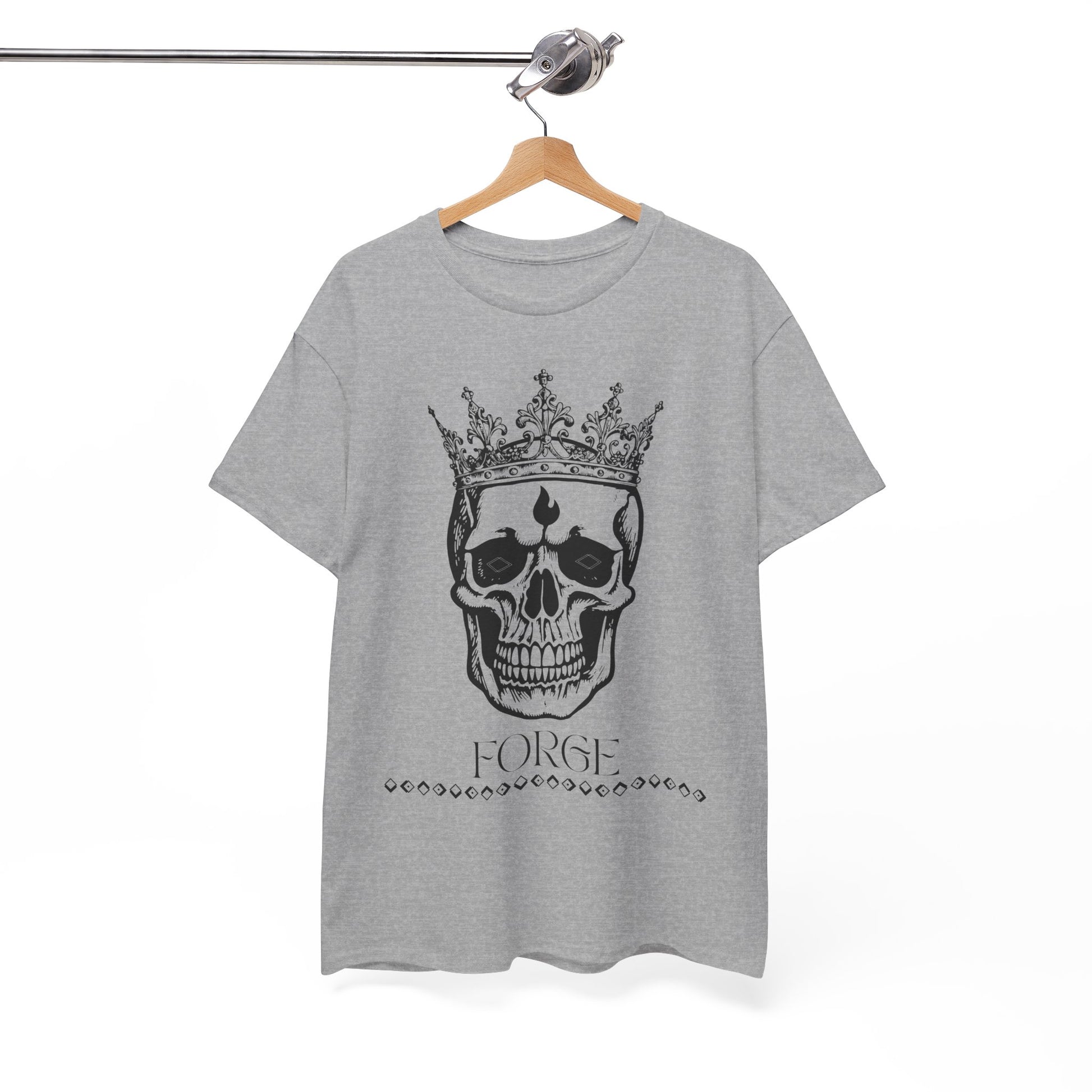 Skull "Forge" Cotton Shirt Transparent