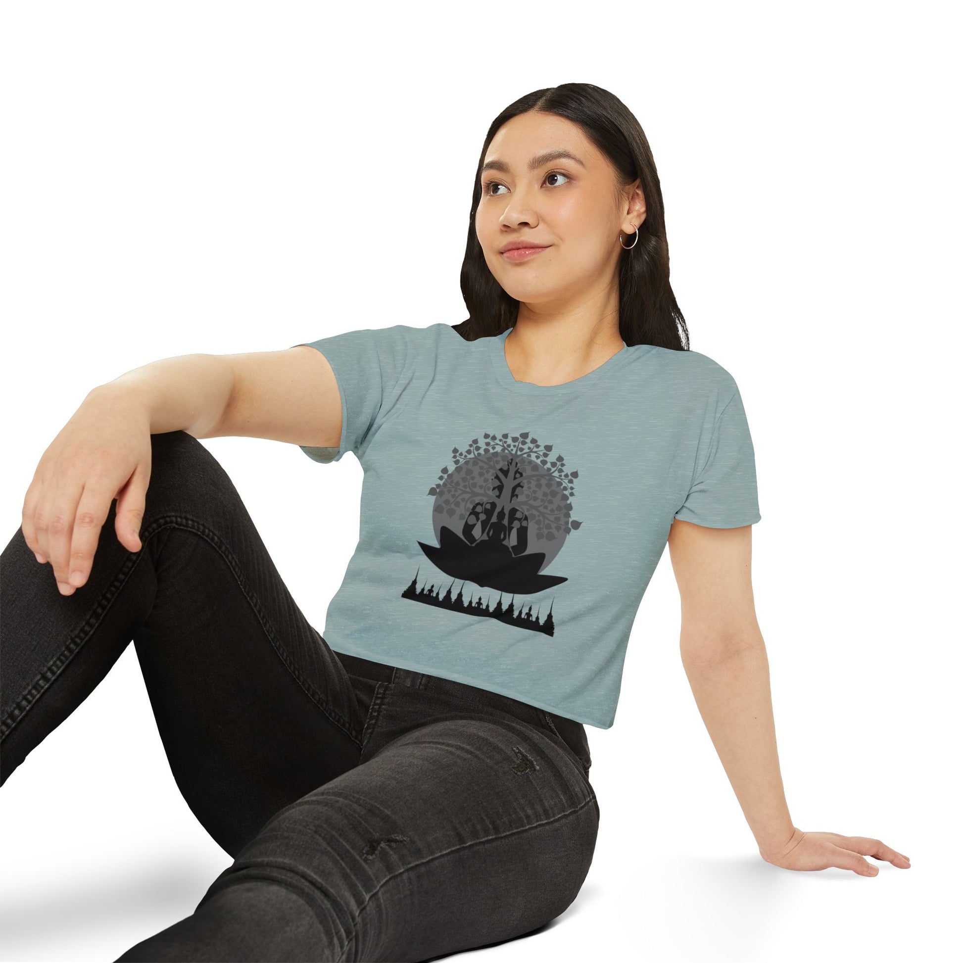 Women's Crop Top Tranquility