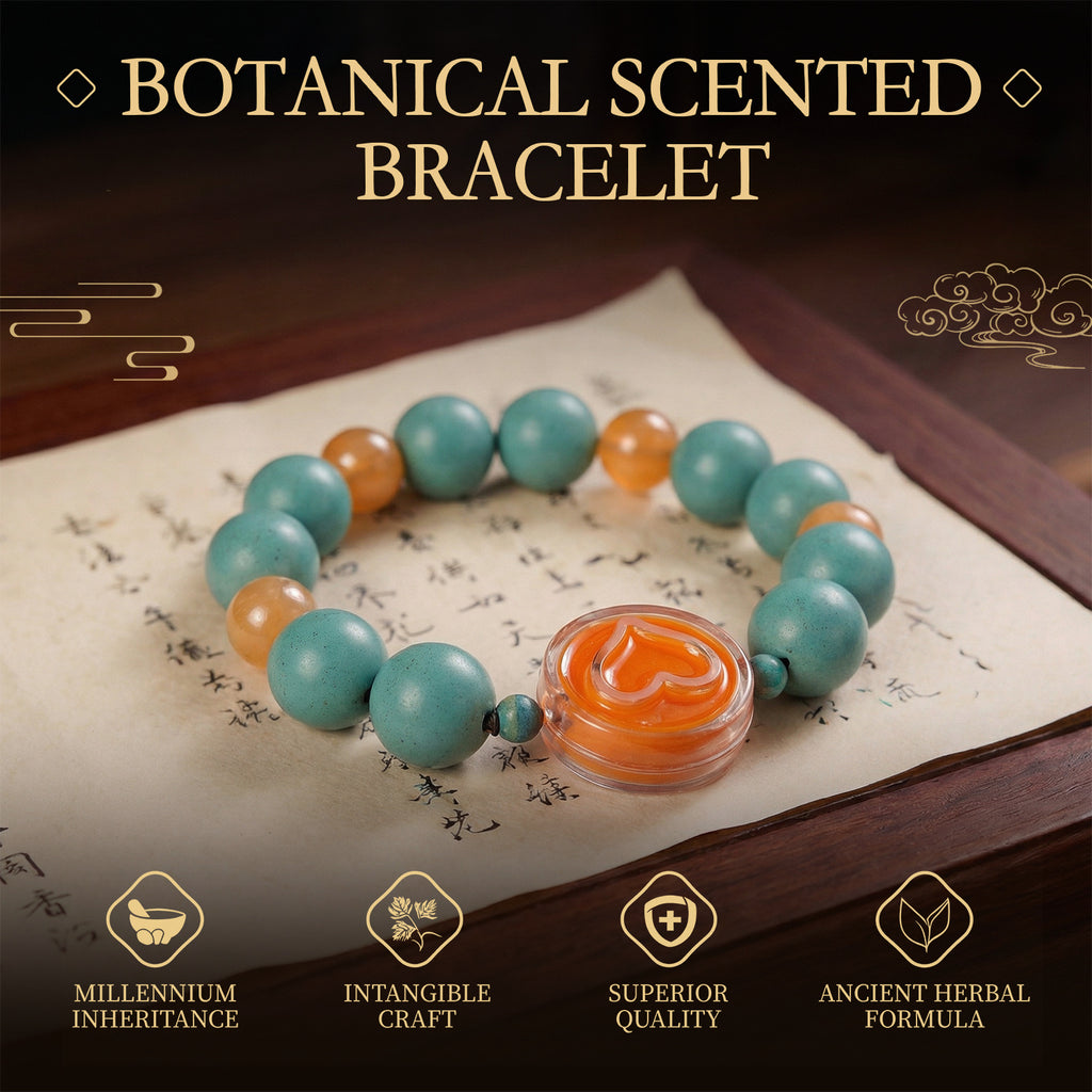 Elegant Herbal Bracelet Jewelry Boost Calmness