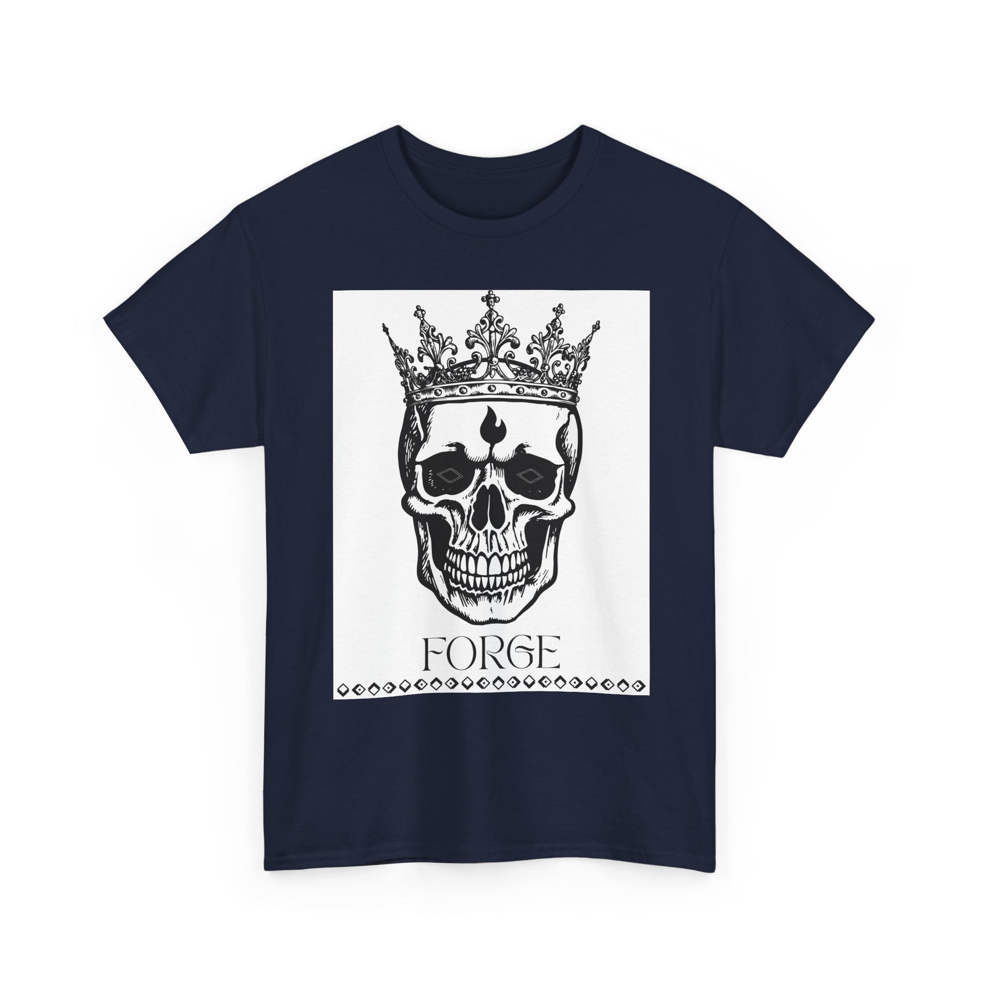 Skull "Forge" Cotton Tee Shirt