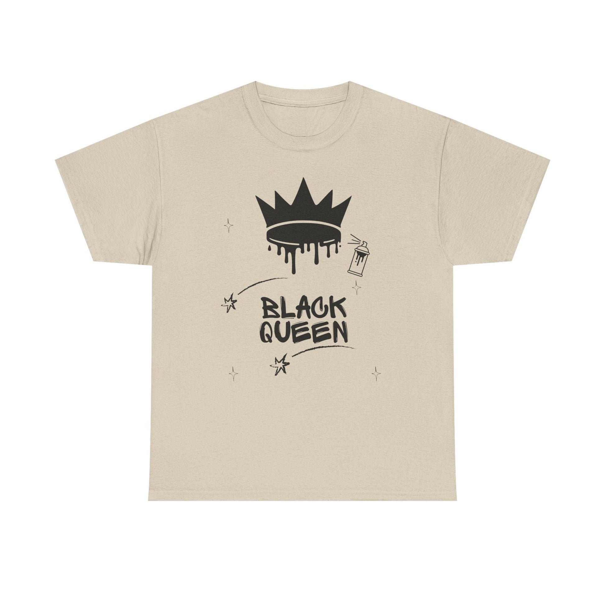 Black Queen Cotton Tee Shirt