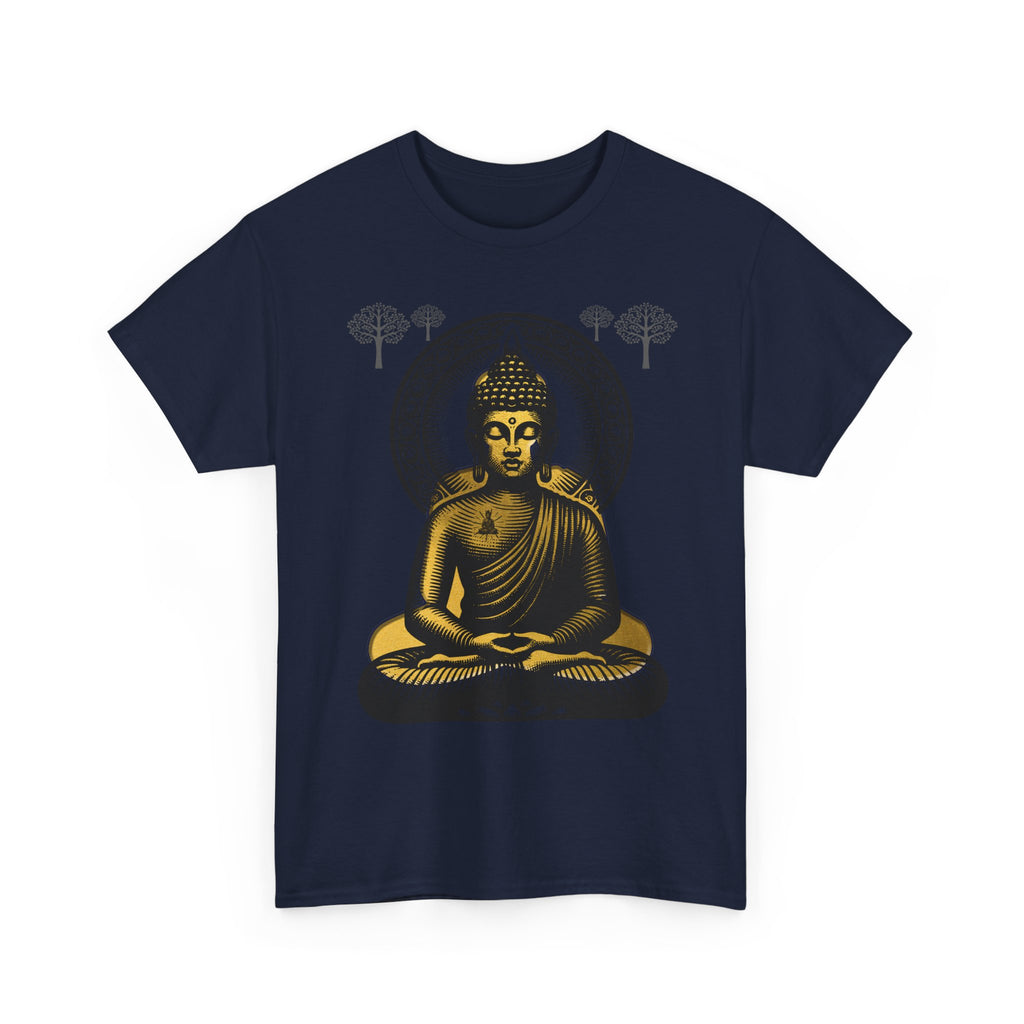 Peaceful Reality Design Heavy Cotton Tee Shirt
