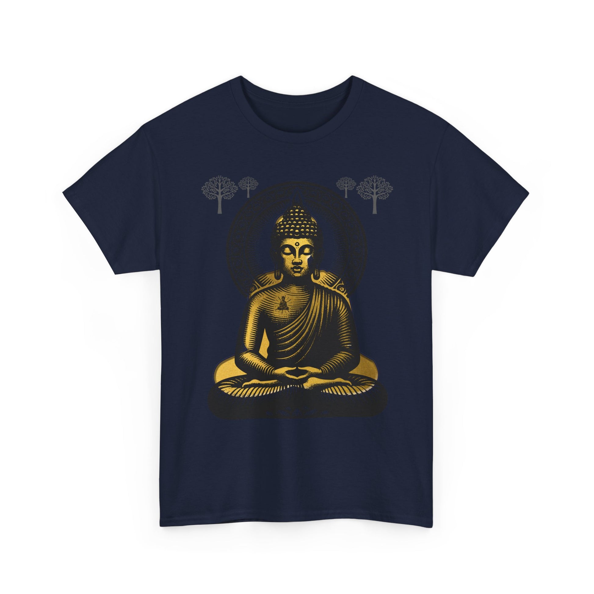 Peaceful Reality Design Heavy Cotton Tee Shirt